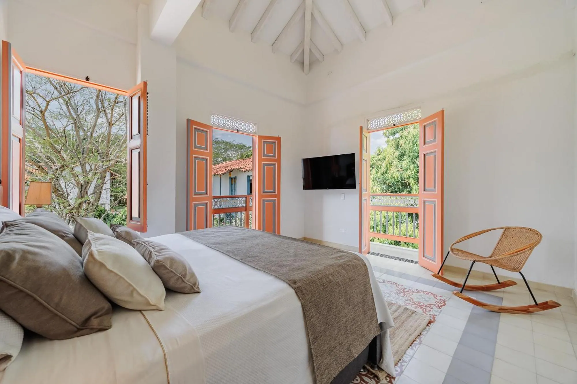 Bed in Hotel Boutique Fundadores en Cauca Viejo