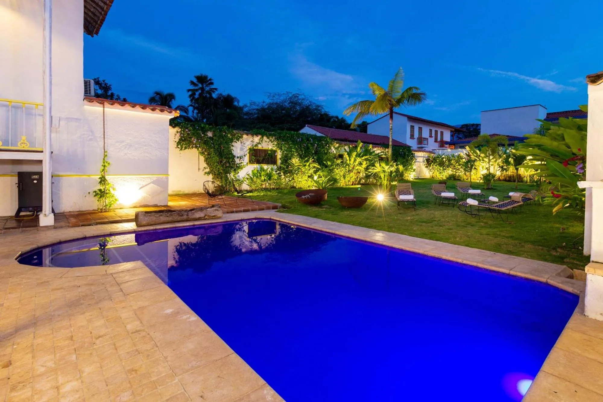 Swimming pool in Hotel Boutique Fundadores en Cauca Viejo