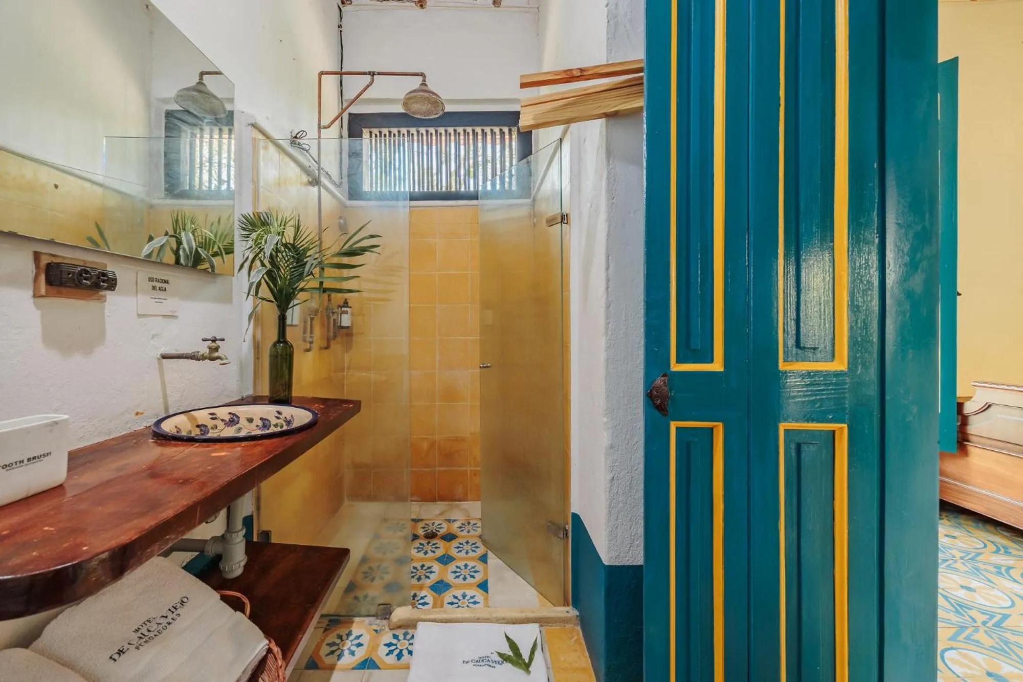 Bathroom in Hotel Boutique Fundadores en Cauca Viejo