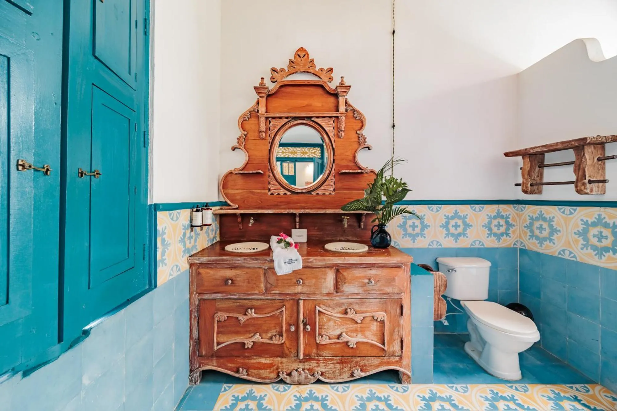 Bathroom in Hotel Boutique Fundadores en Cauca Viejo
