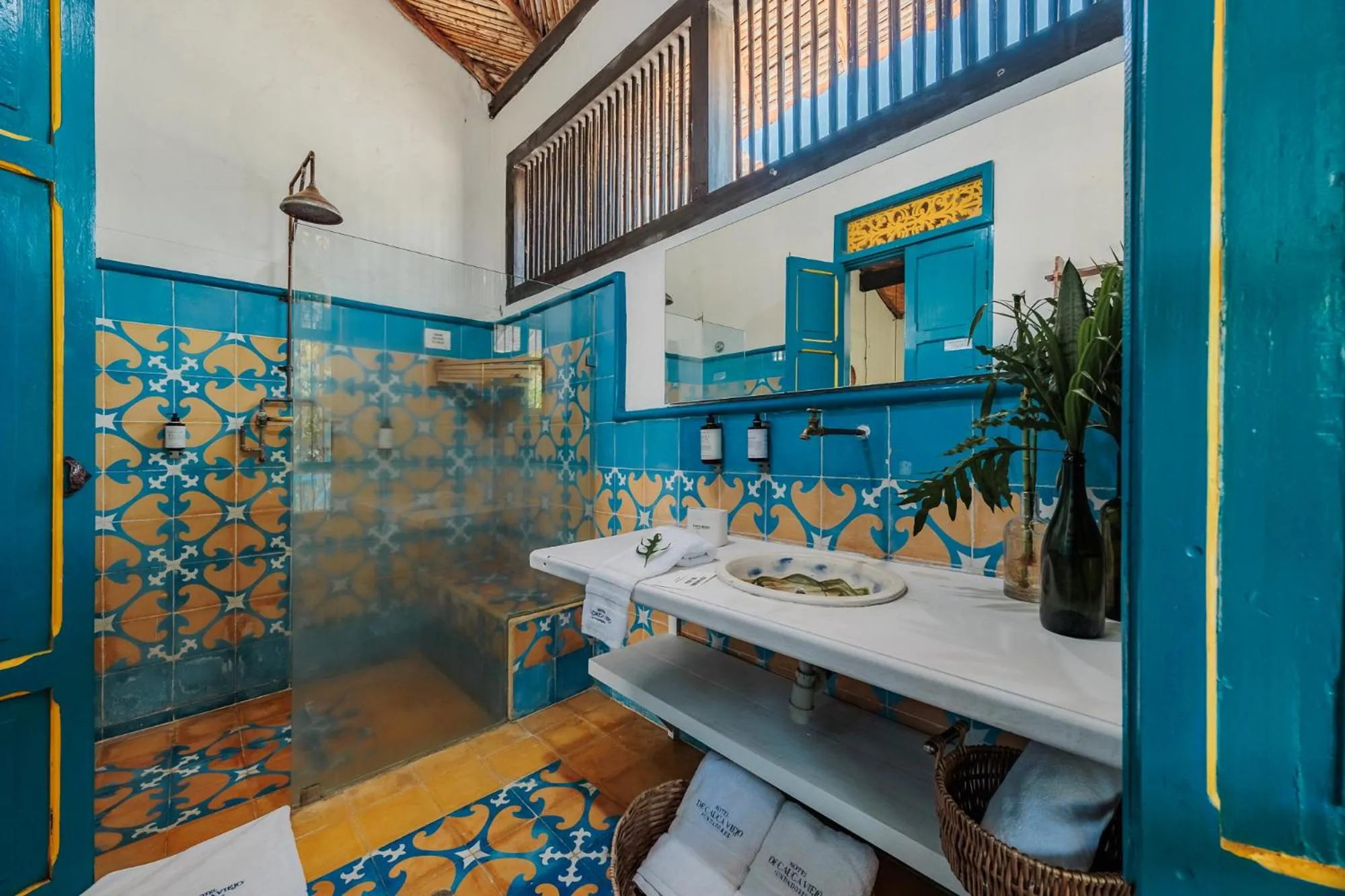 Bathroom in Hotel Boutique Fundadores en Cauca Viejo