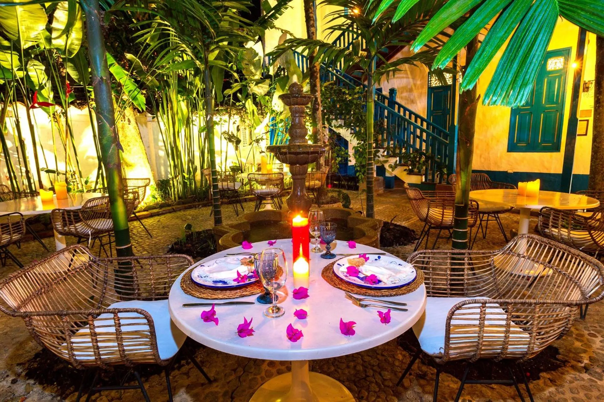 Dining area in Hotel Boutique Fundadores en Cauca Viejo
