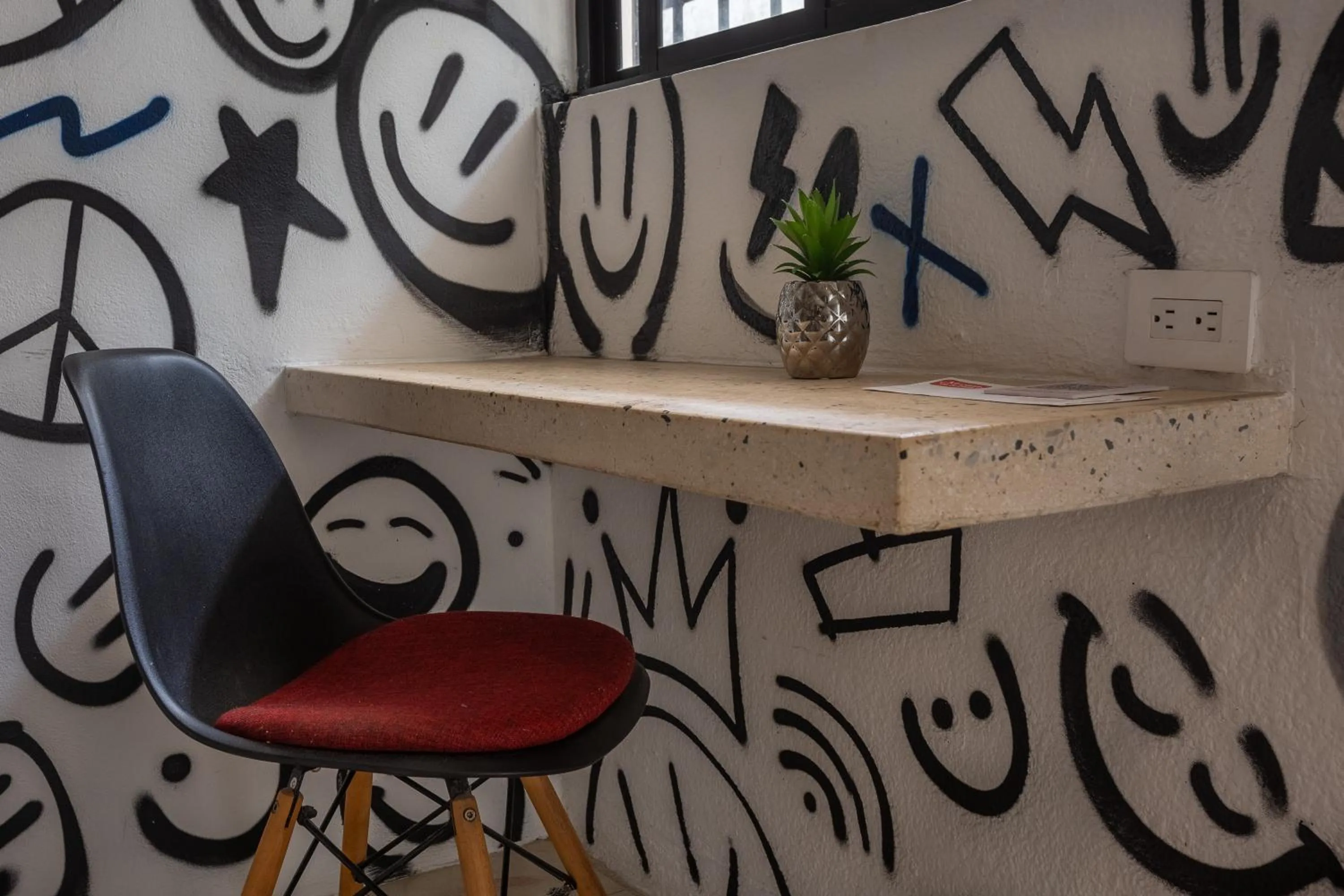 Seating area in Art Studios