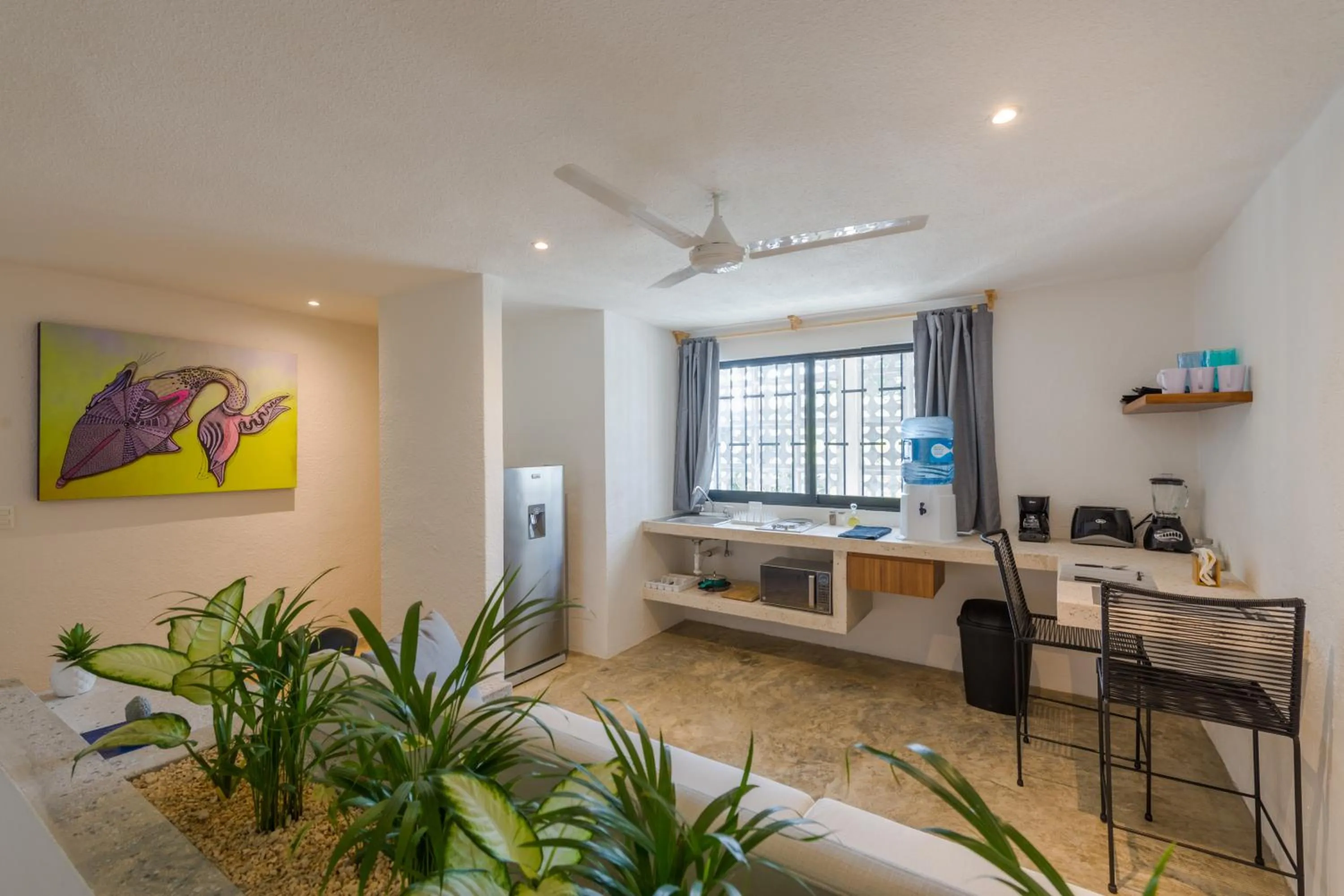 Dining area in Art Studios