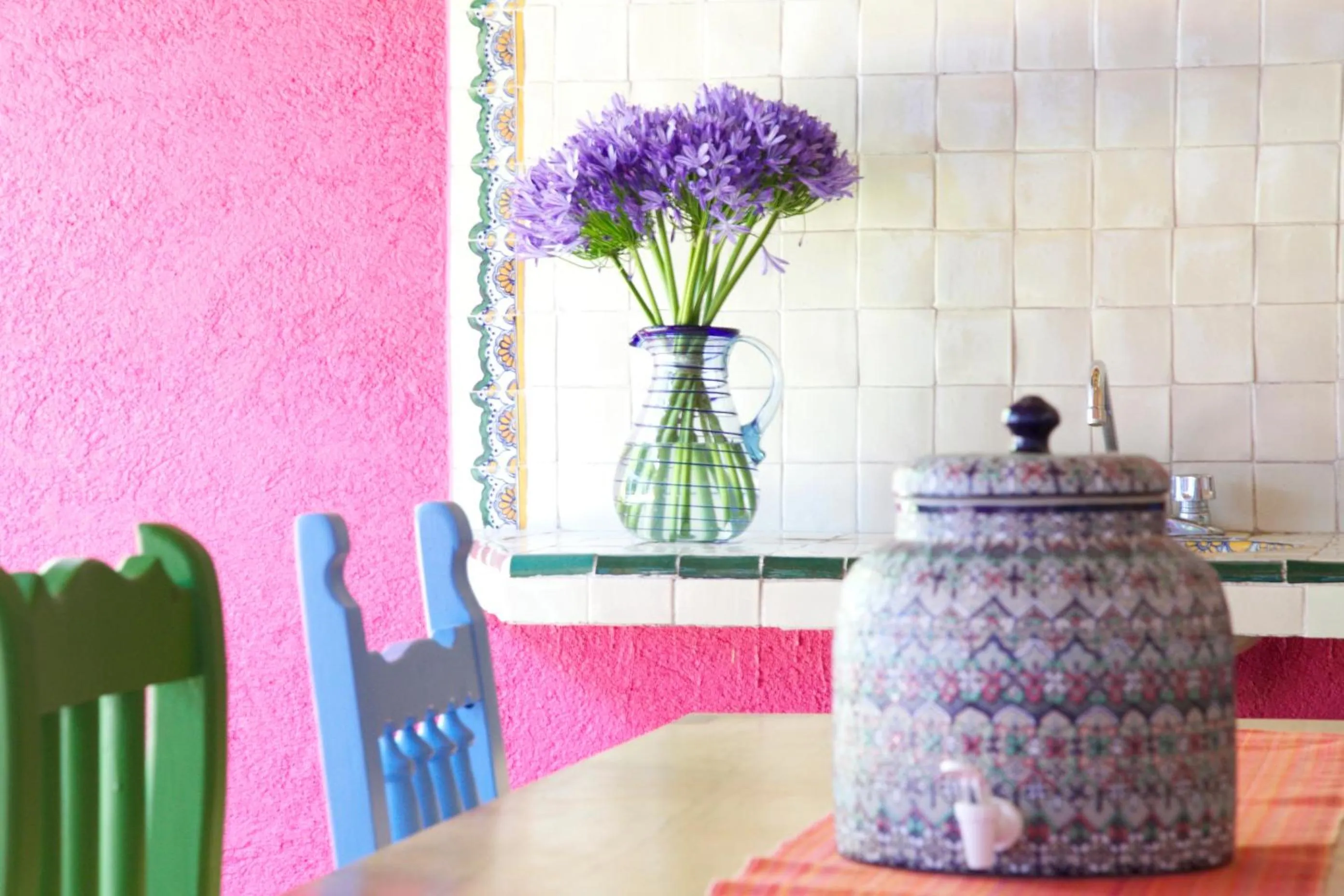 Decorative detail in La Betulia Bed and Breakfast