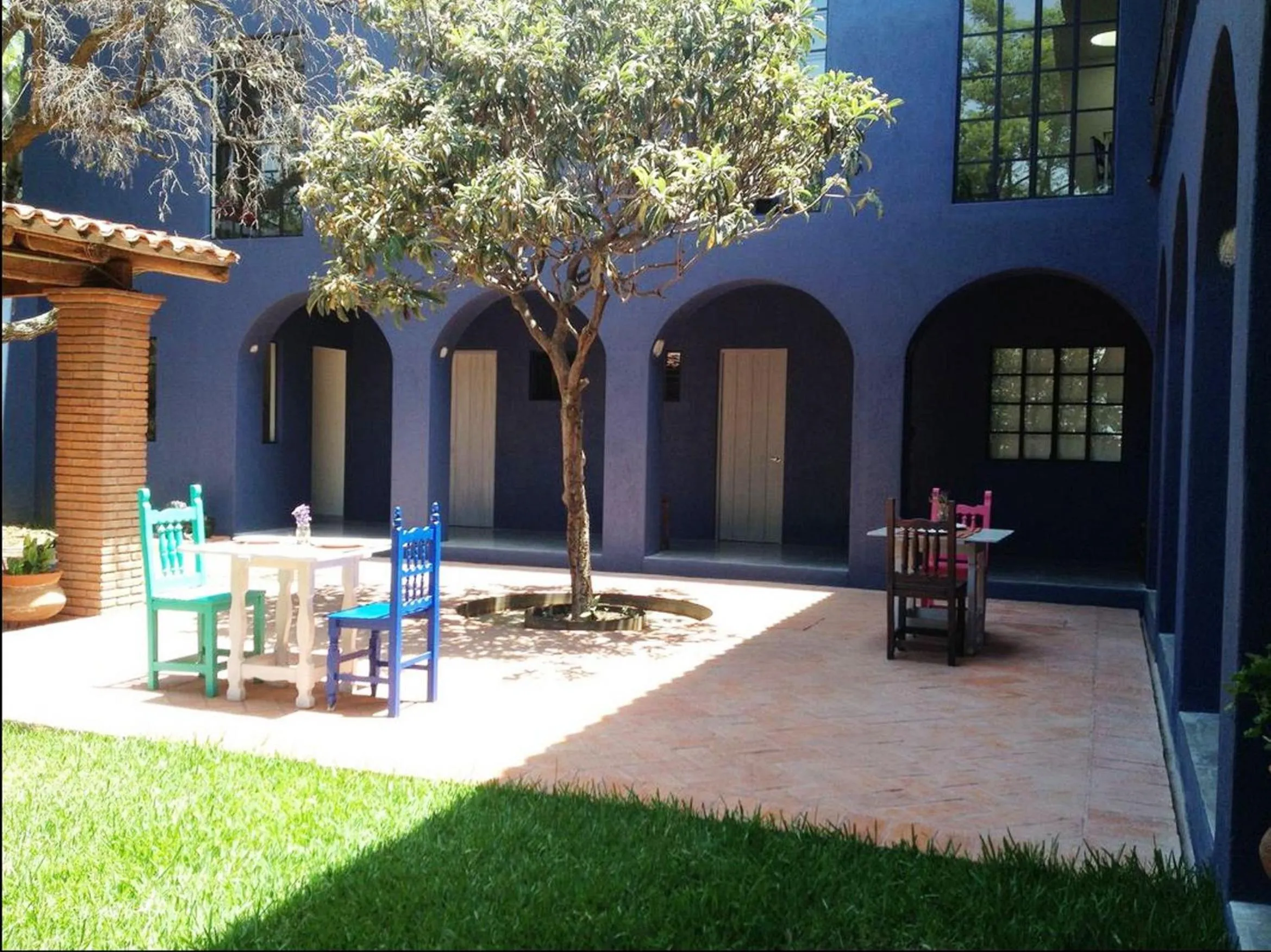 Patio in La Betulia Bed and Breakfast