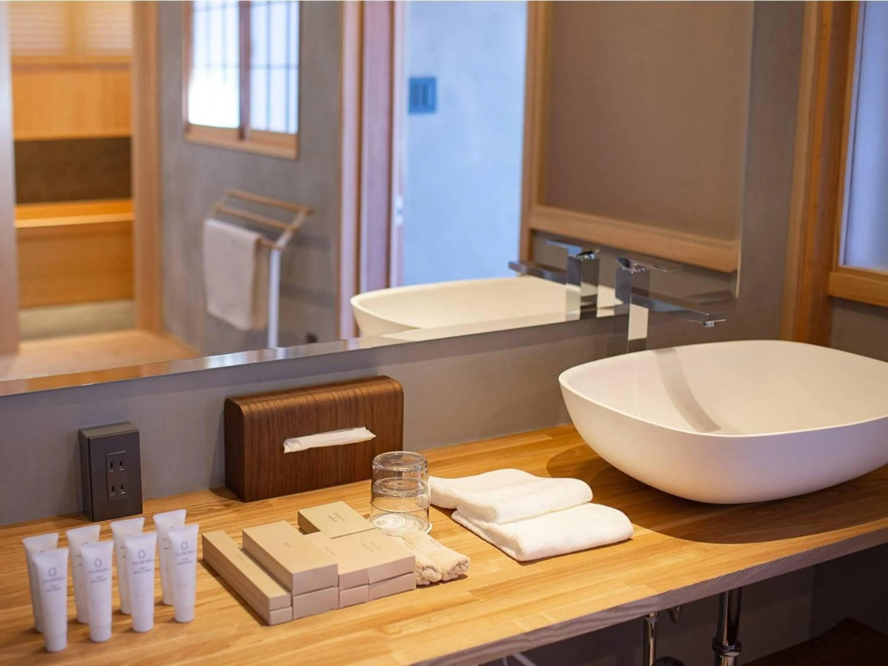 Bathroom in NIPPONIA HOTEL Ozu Castle Town