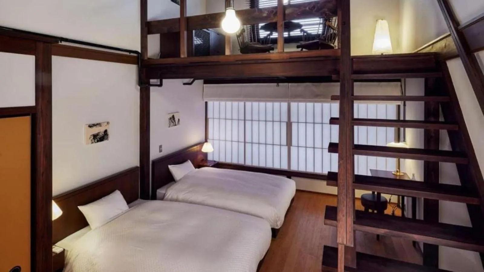 Photo of the whole room, Bed in NIPPONIA HOTEL Ozu Castle Town