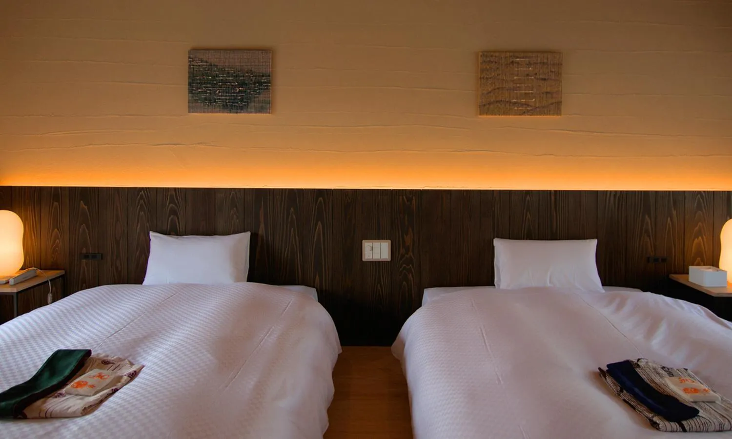 Bed in NIPPONIA HOTEL Ozu Castle Town