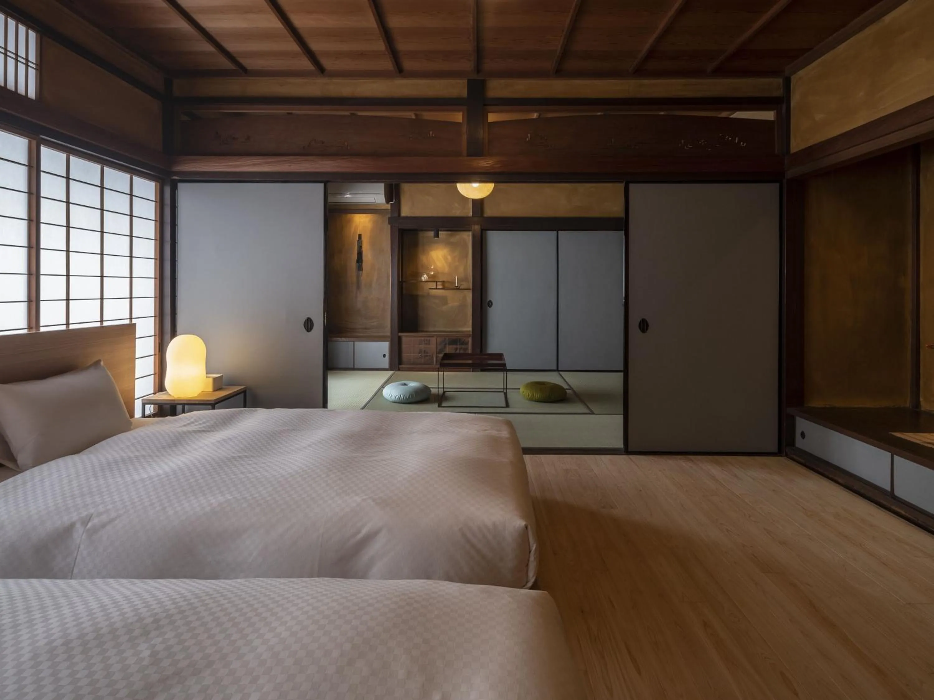 Photo of the whole room, Bed in NIPPONIA HOTEL Ozu Castle Town