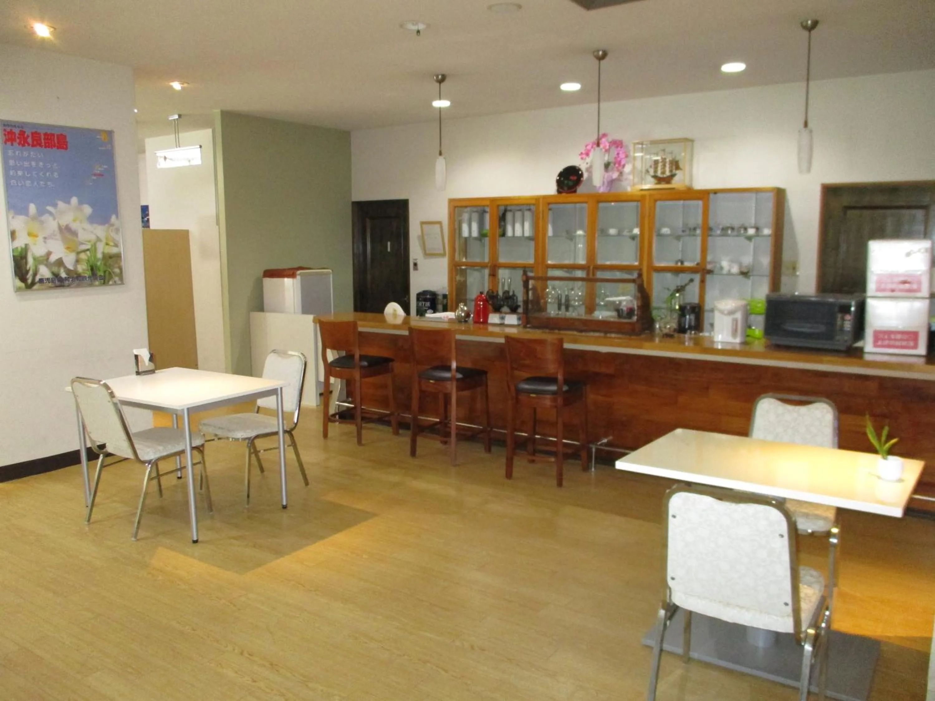 Lobby or reception in Amami Port Tower Hotel