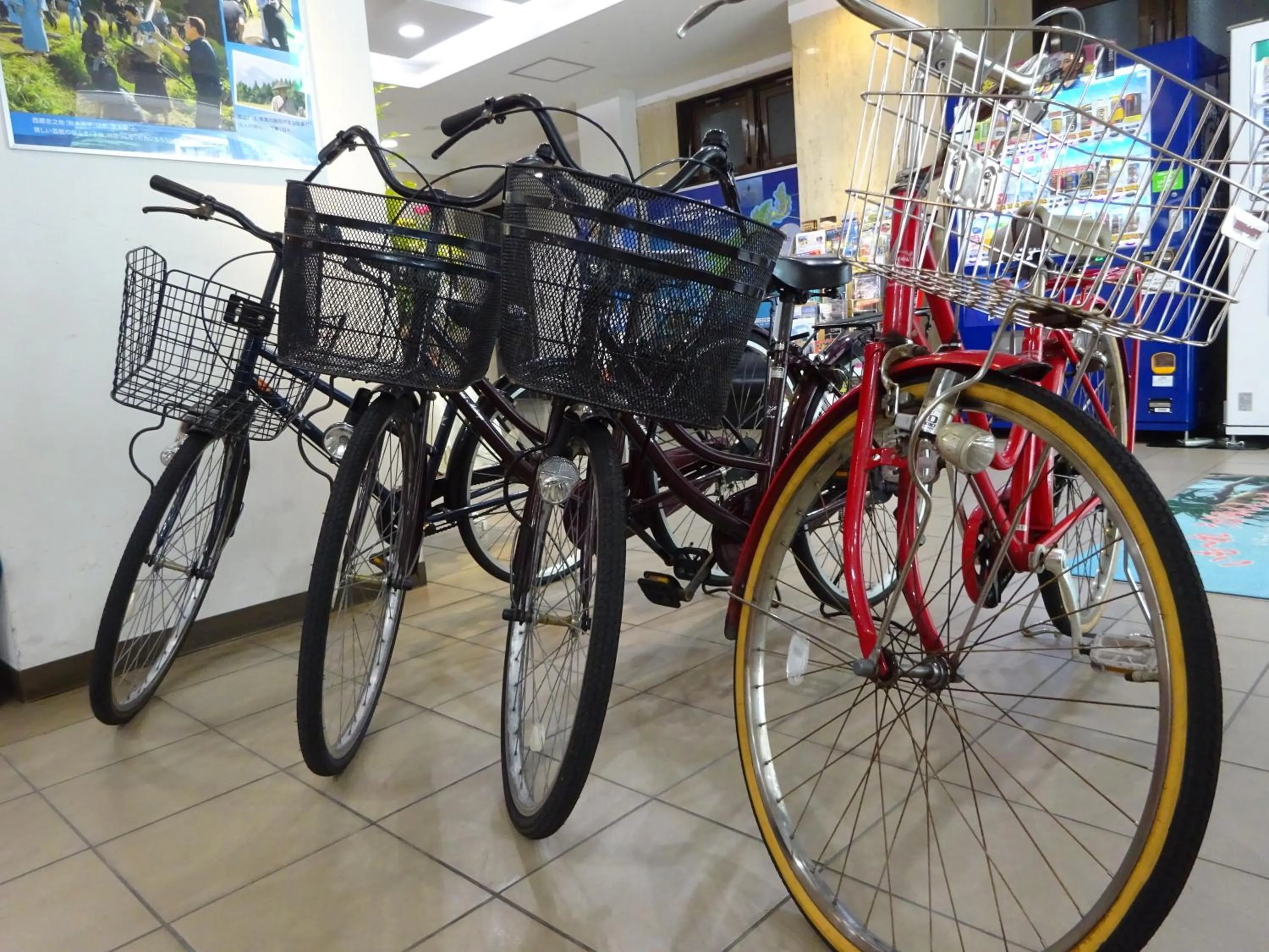 Cycling in Amami Port Tower Hotel