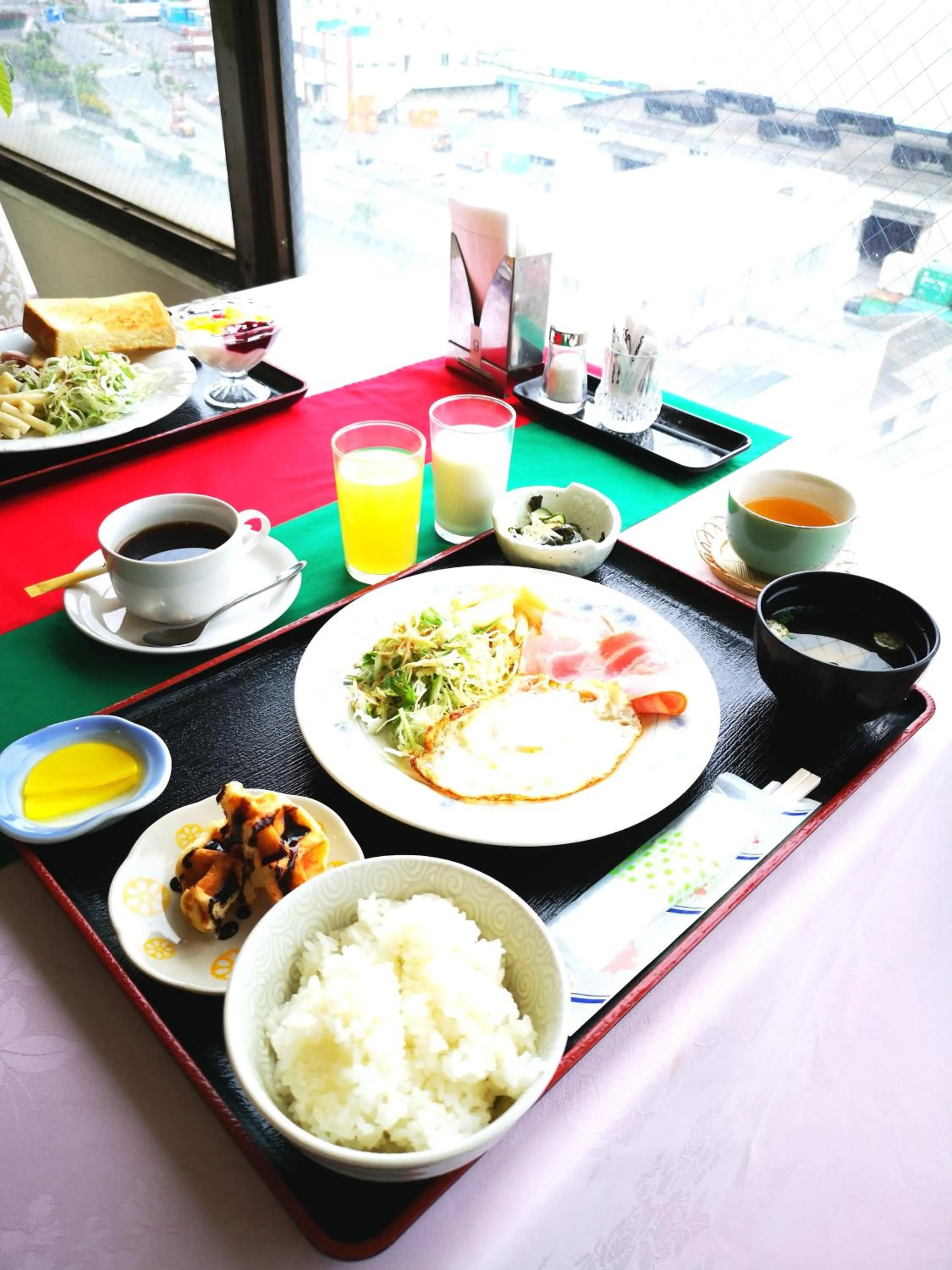 Breakfast in Amami Port Tower Hotel