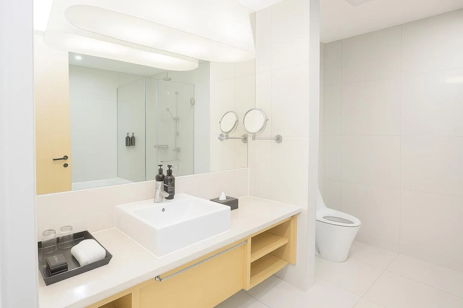 Shower in Cormar Suites Kuala Lumpur