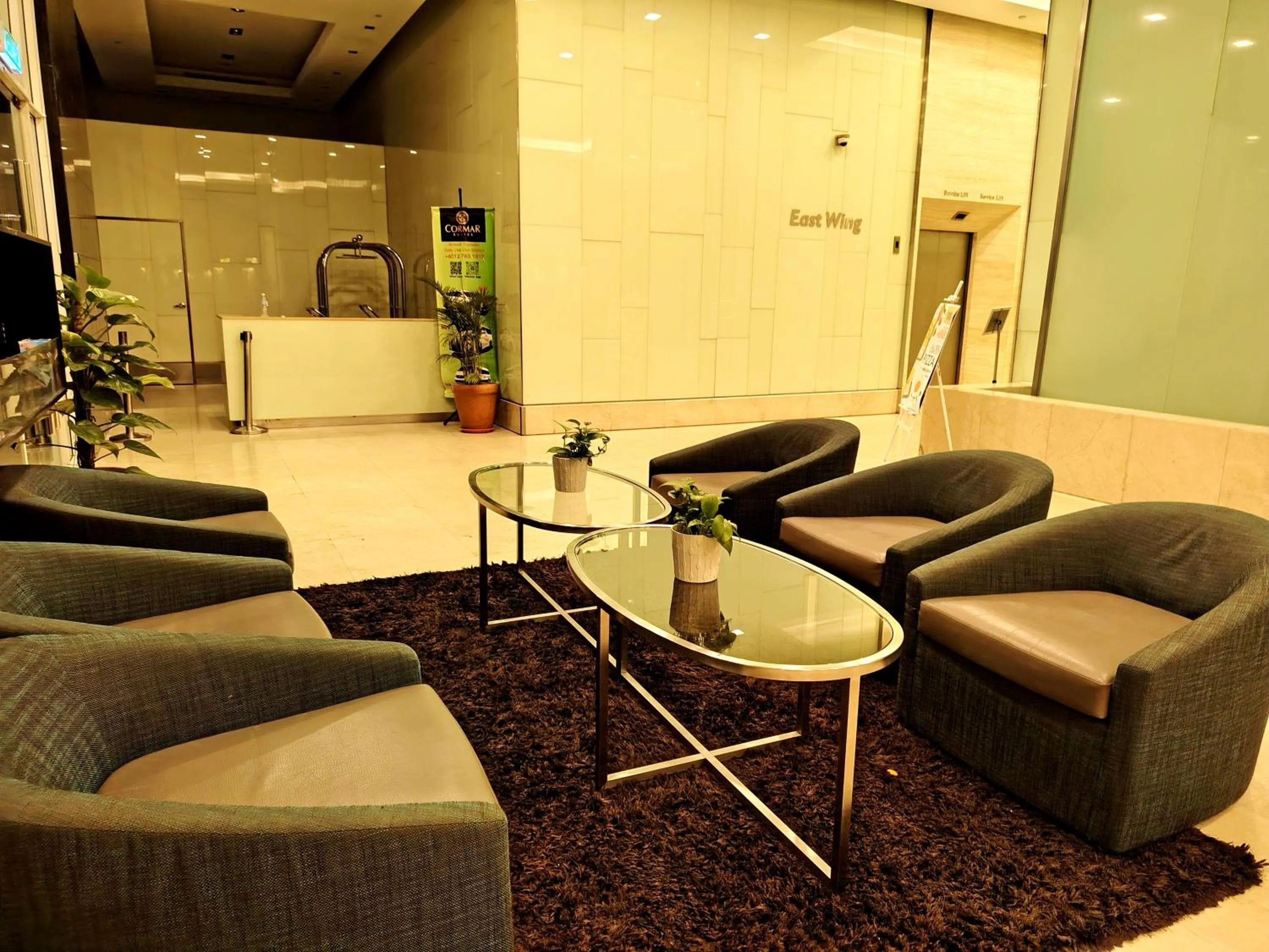 Lobby or reception in Cormar Suites Kuala Lumpur