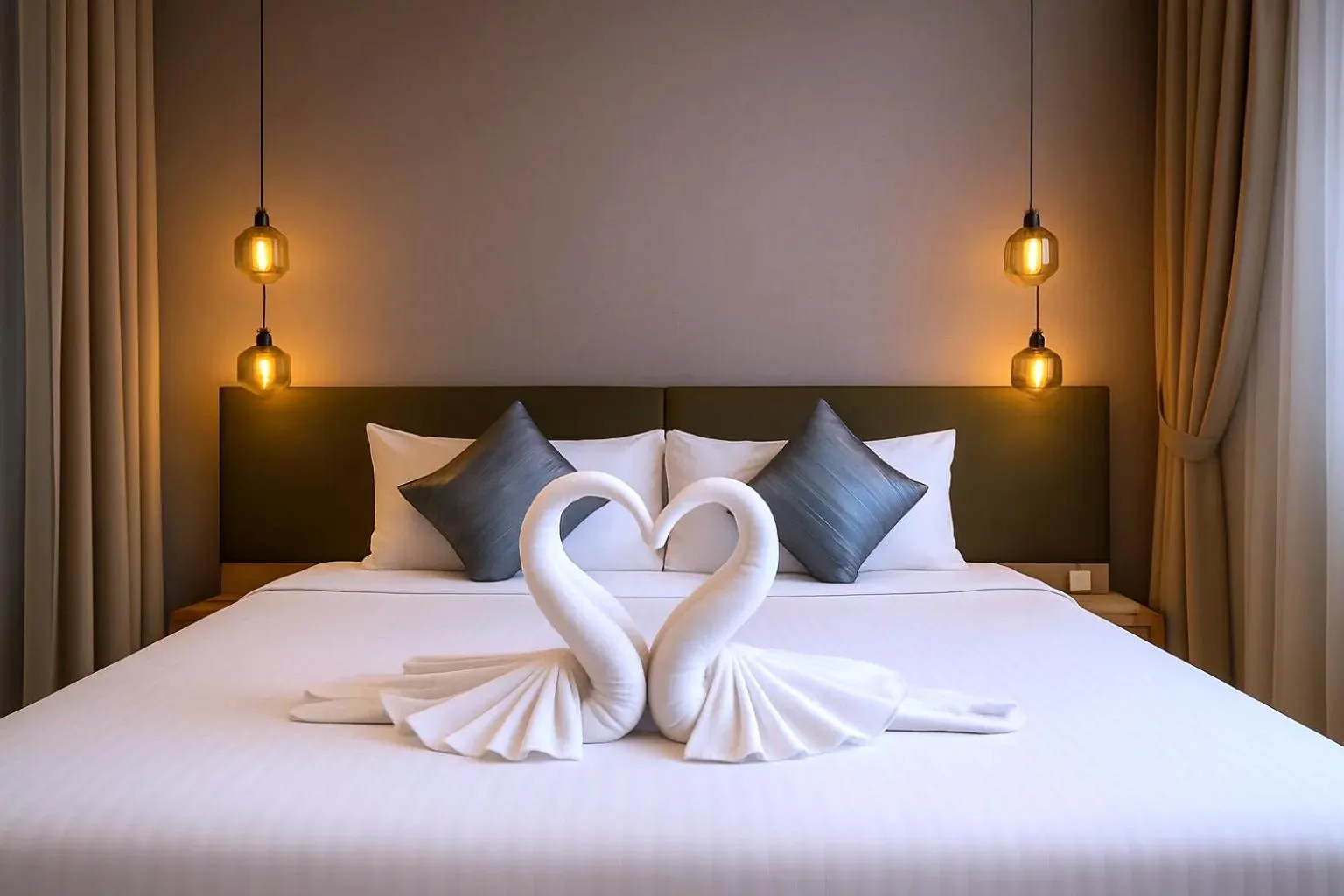 Bed in Cormar Suites Kuala Lumpur