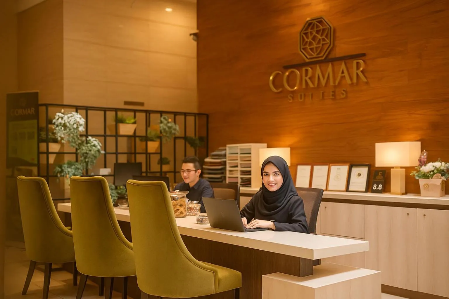 Lobby or reception in Cormar Suites Kuala Lumpur