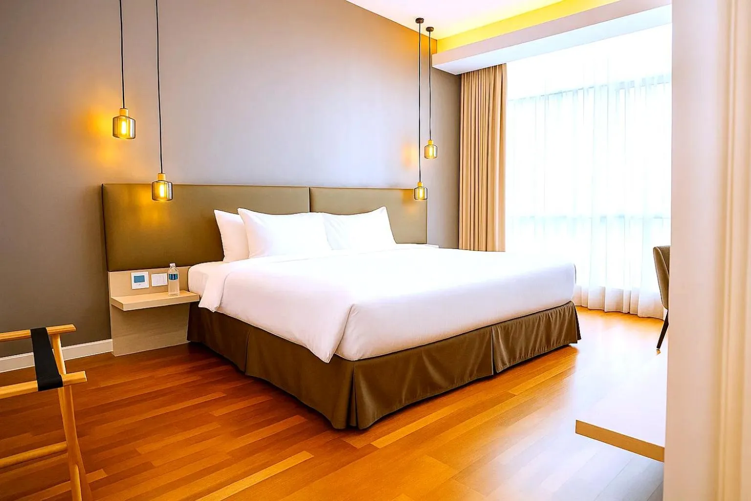 Bedroom, Bed in Cormar Suites Kuala Lumpur