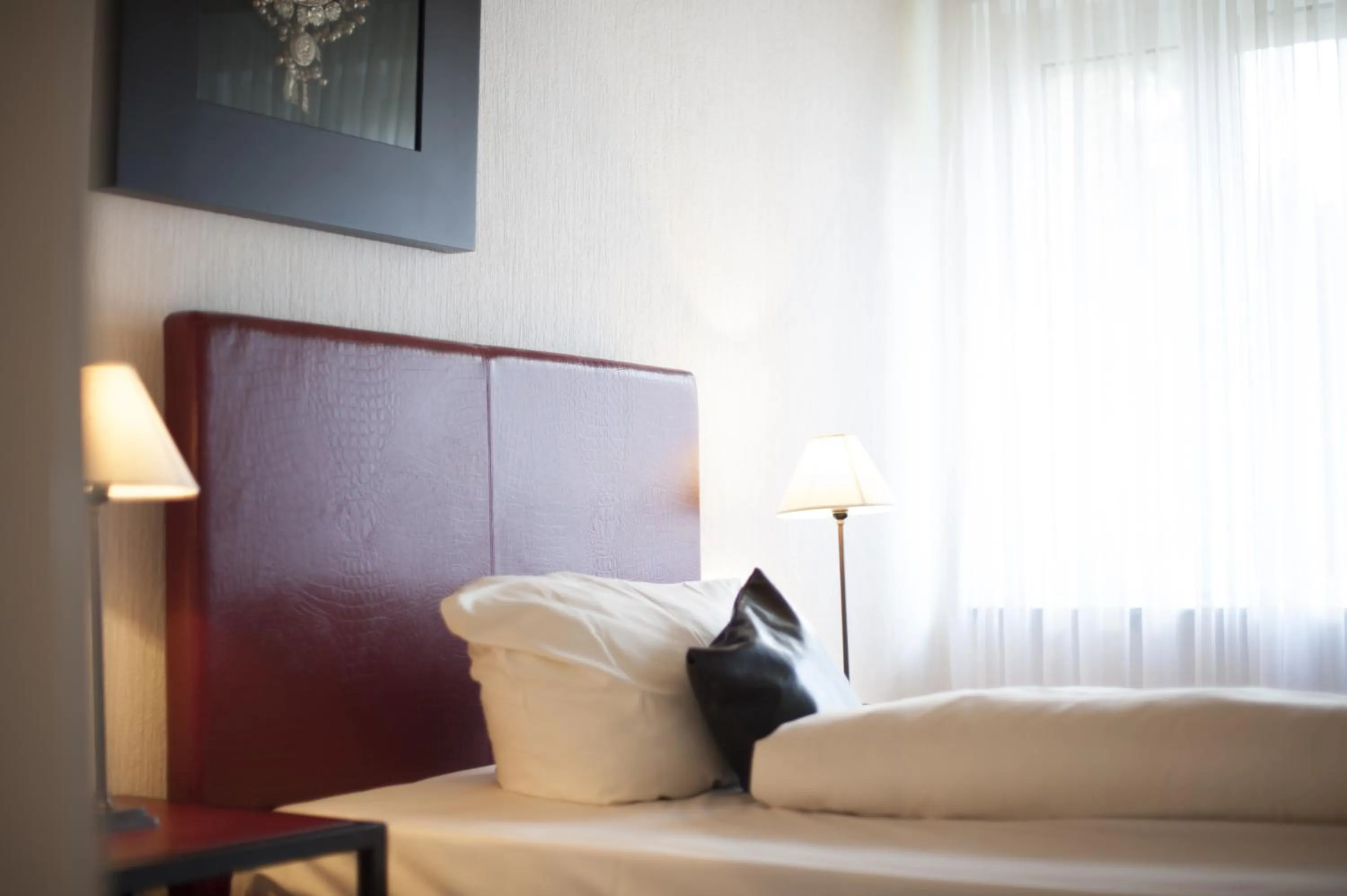 Decorative detail, Bed in Hotel am Park - Krefeld - Düsseldorf