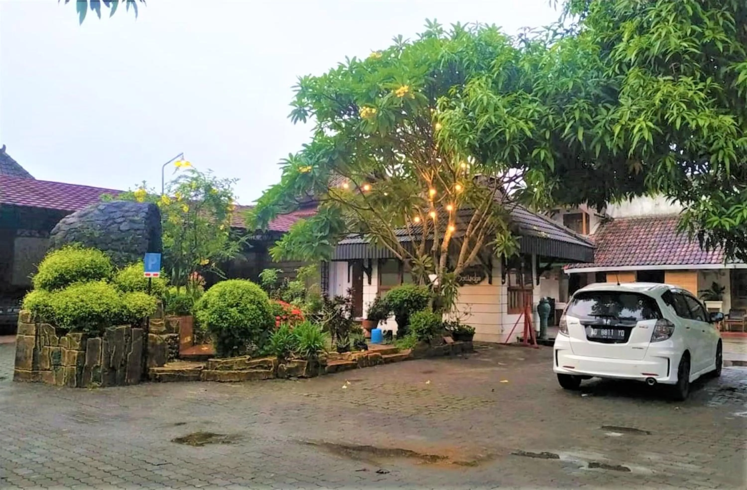 Garden in Hotel Perdana