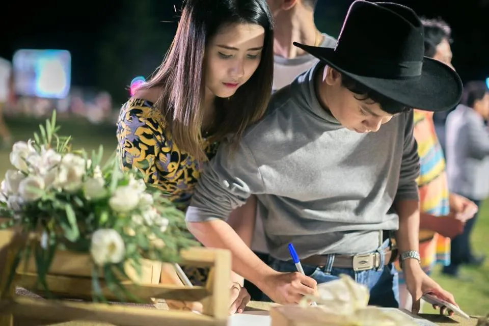 Guests in The Natural Garden Resort