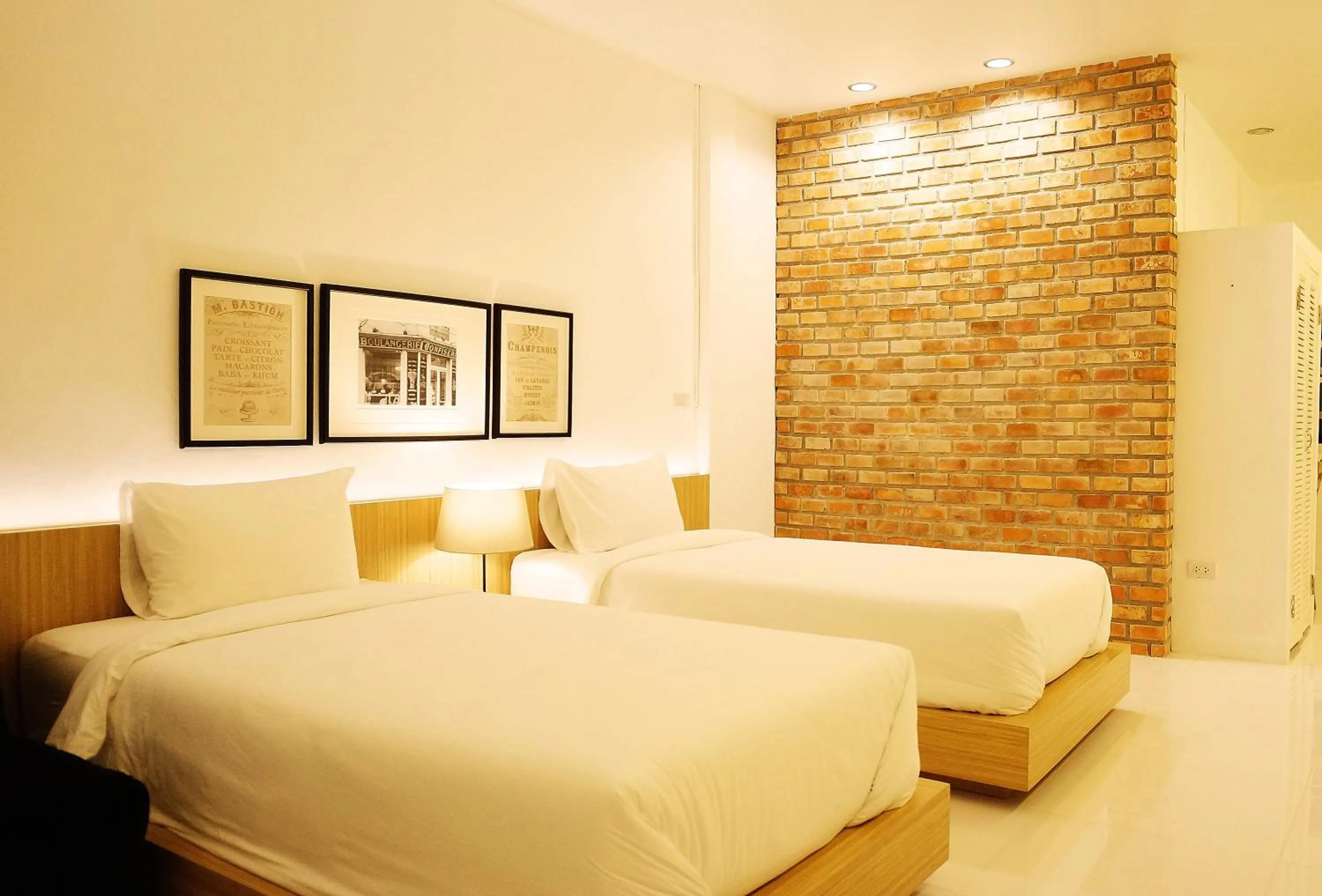 Bedroom, Bed in The Natural Garden Resort