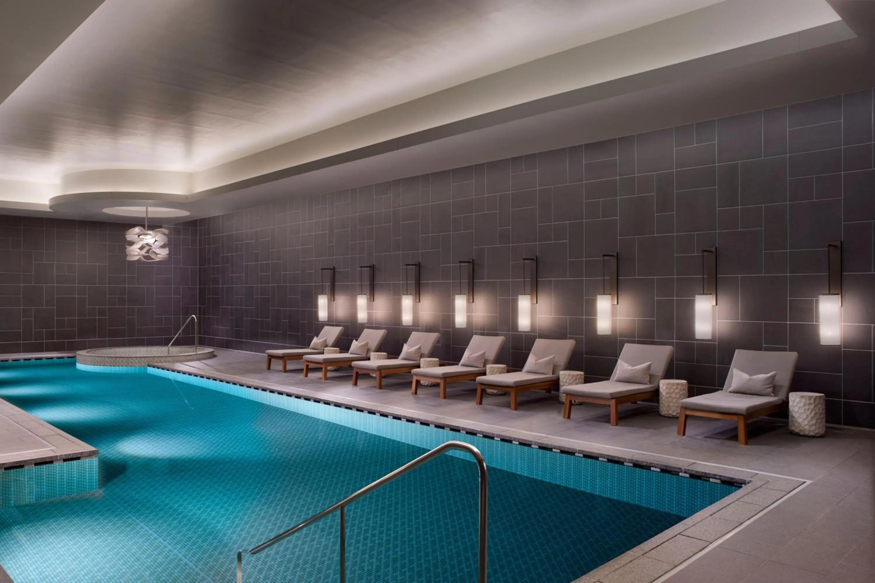 Swimming pool in JW Marriott Hotel Nara