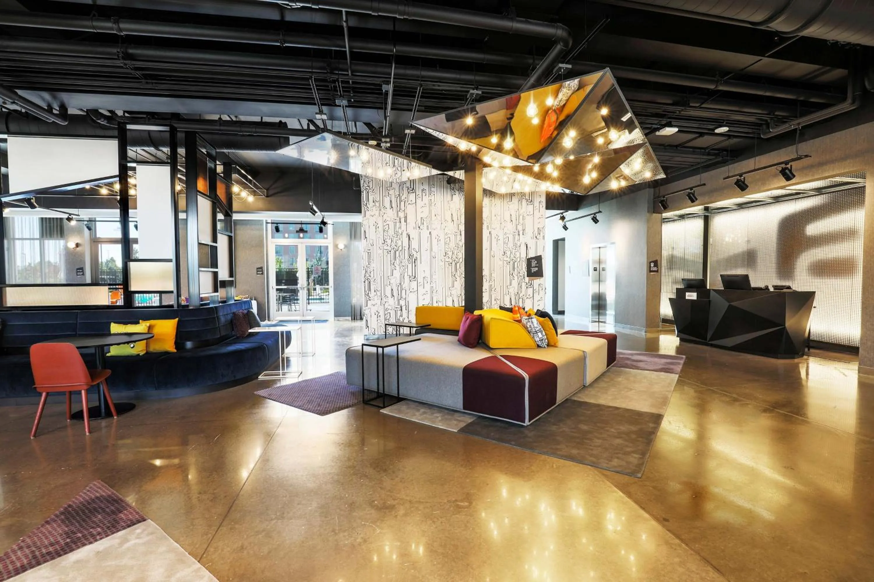 Lobby or reception in Aloft Reno Tahoe International Airport