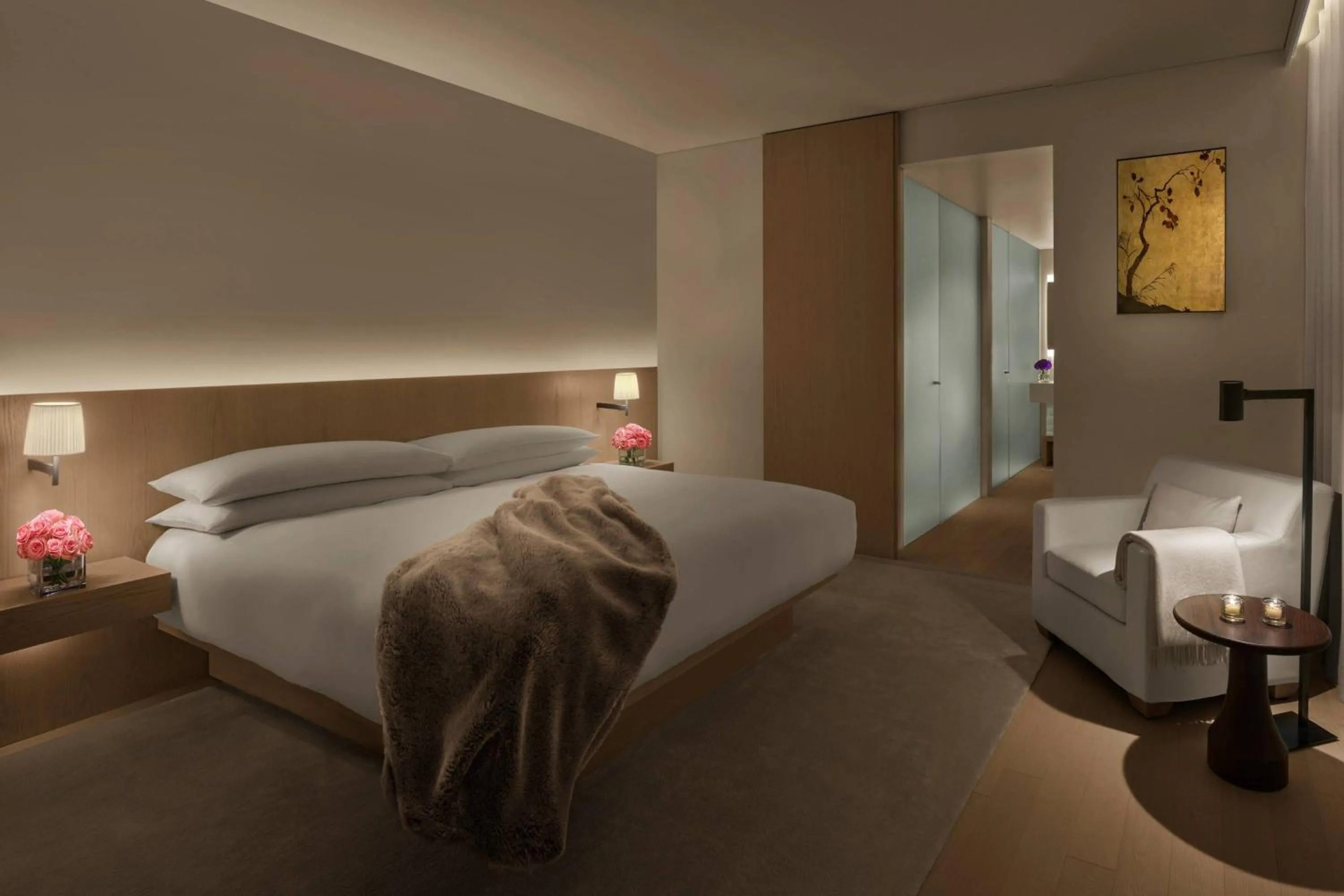 Bedroom, Bed in The Tokyo EDITION, Toranomon