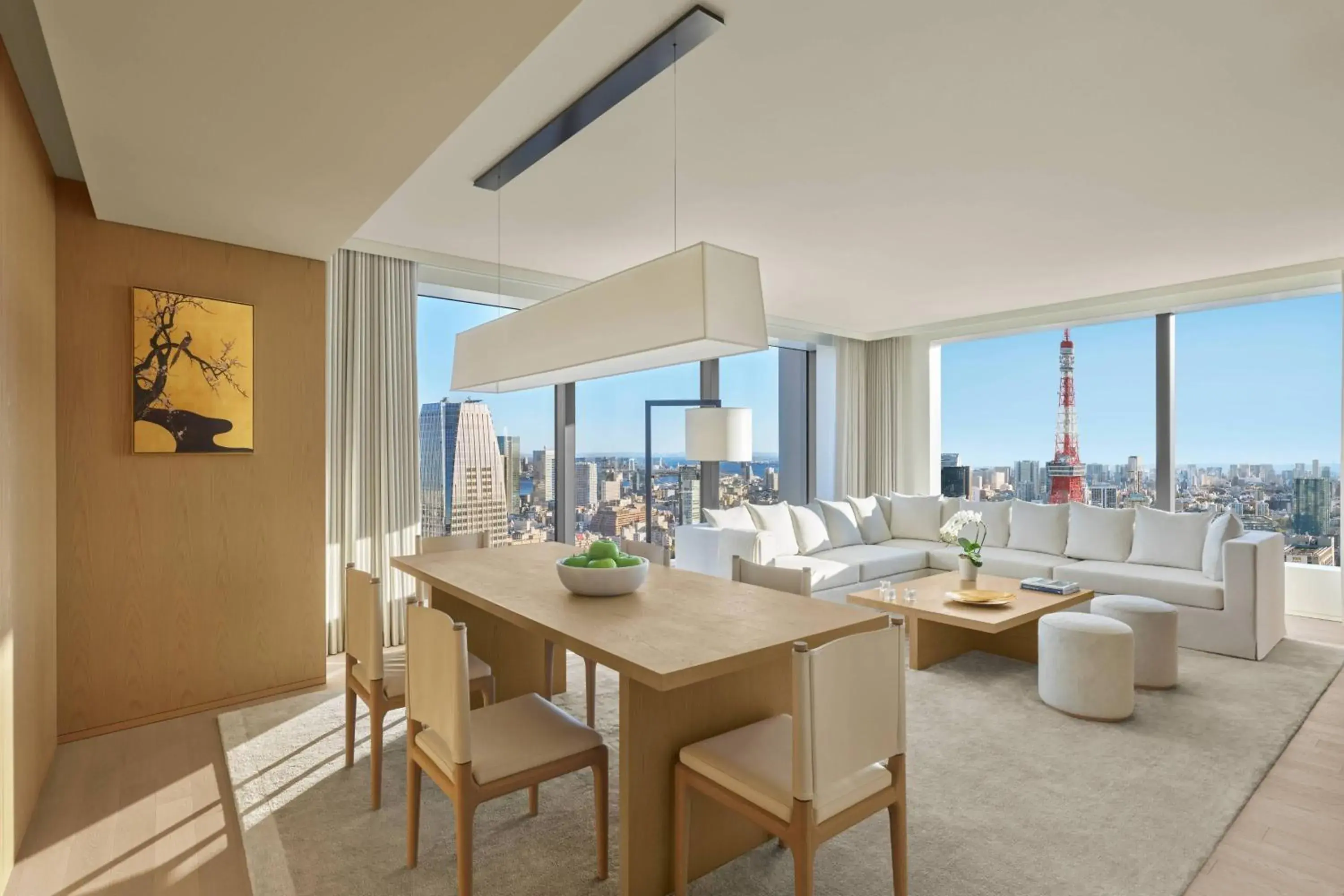 Tower Suite, 1 Bedroom Larger Suite, 1 King, City view in The Tokyo EDITION, Toranomon Tower Suite, 1 Bedroom Larger Suite, 1 King, City view in The Tokyo EDITION, Toranomon