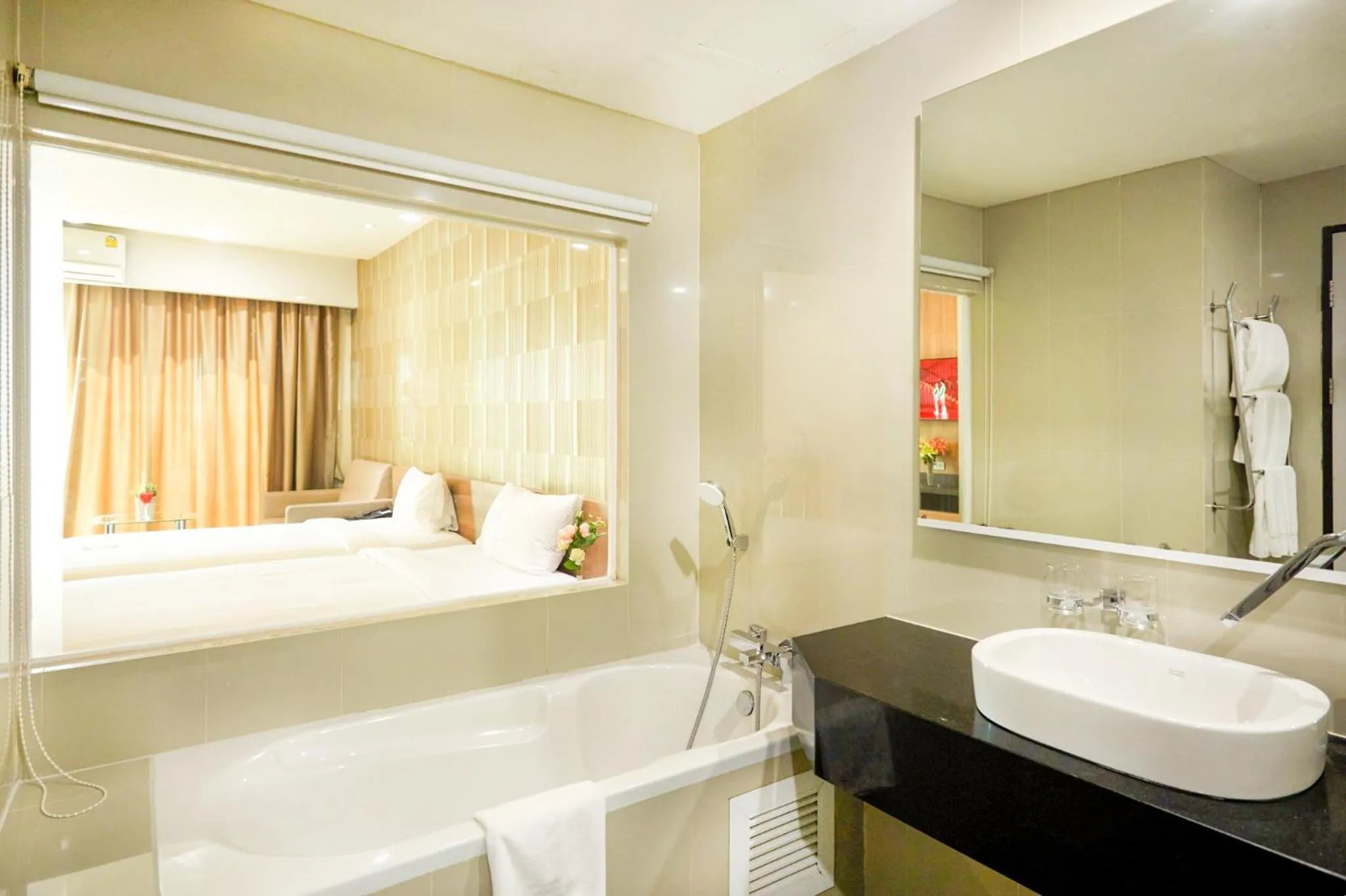 Bathroom in Golden City Rayong Hotel