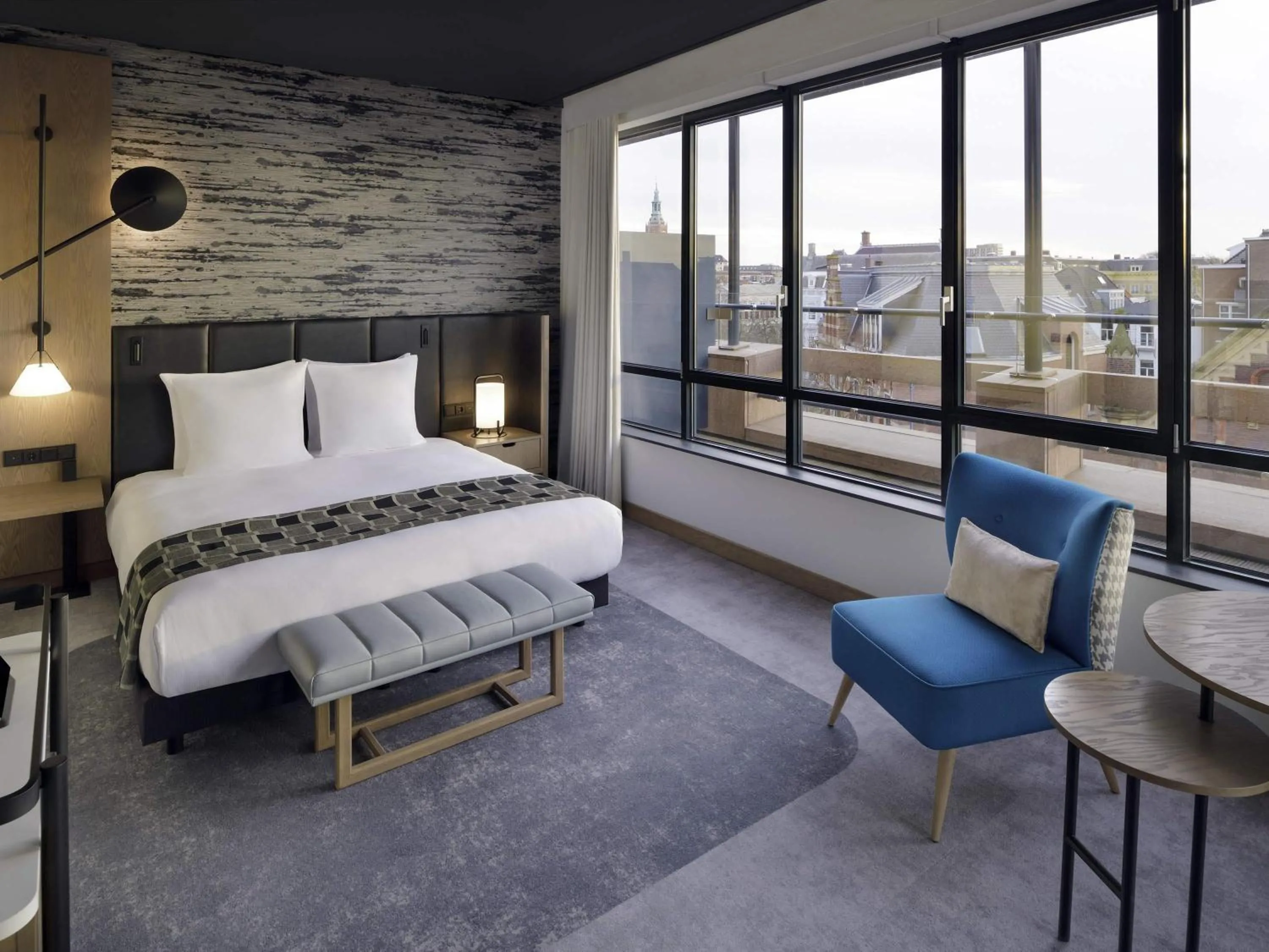 Bedroom, Bed in Mövenpick Hotel The Hague