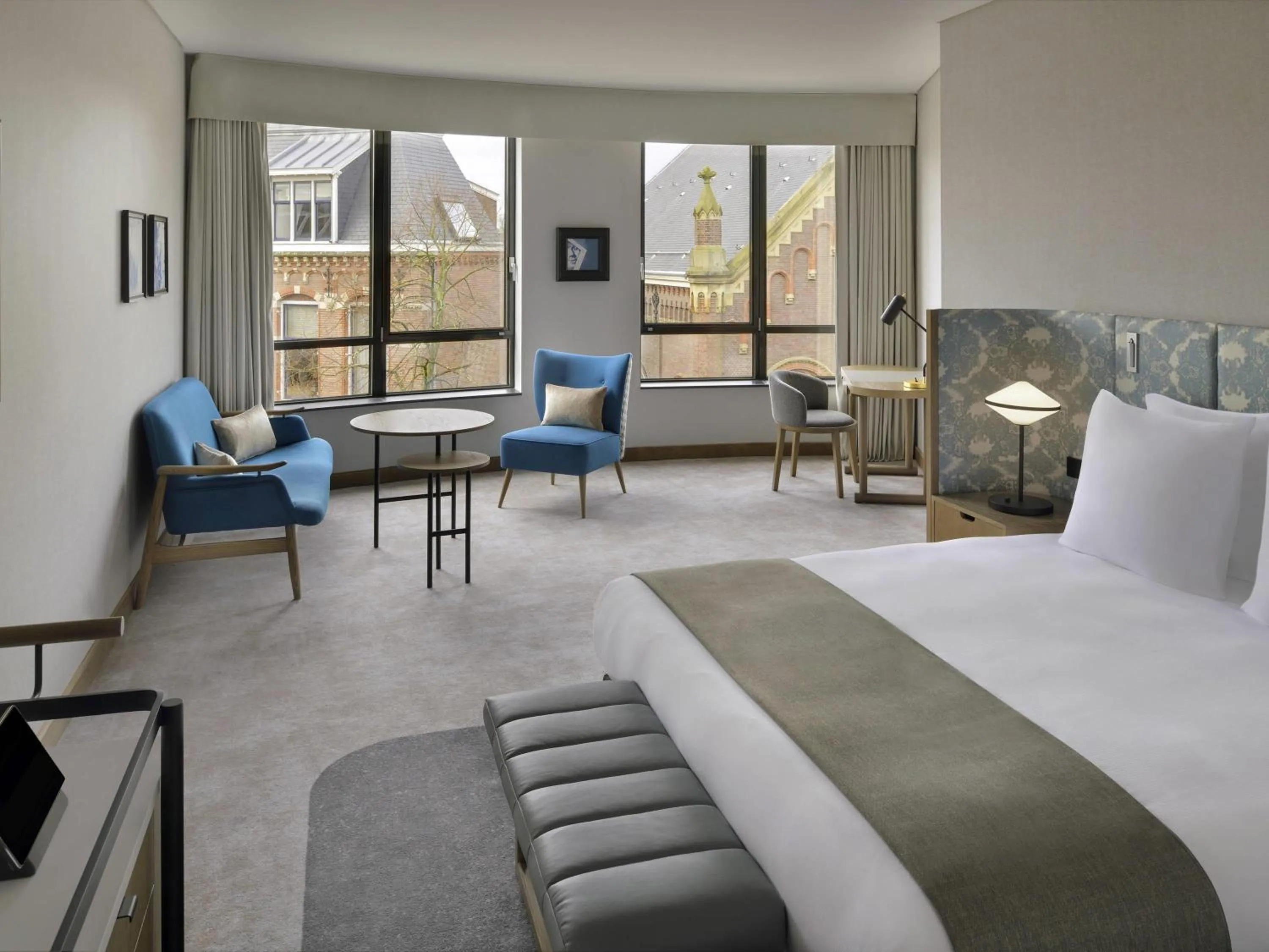 Bedroom, Bed in Mövenpick Hotel The Hague