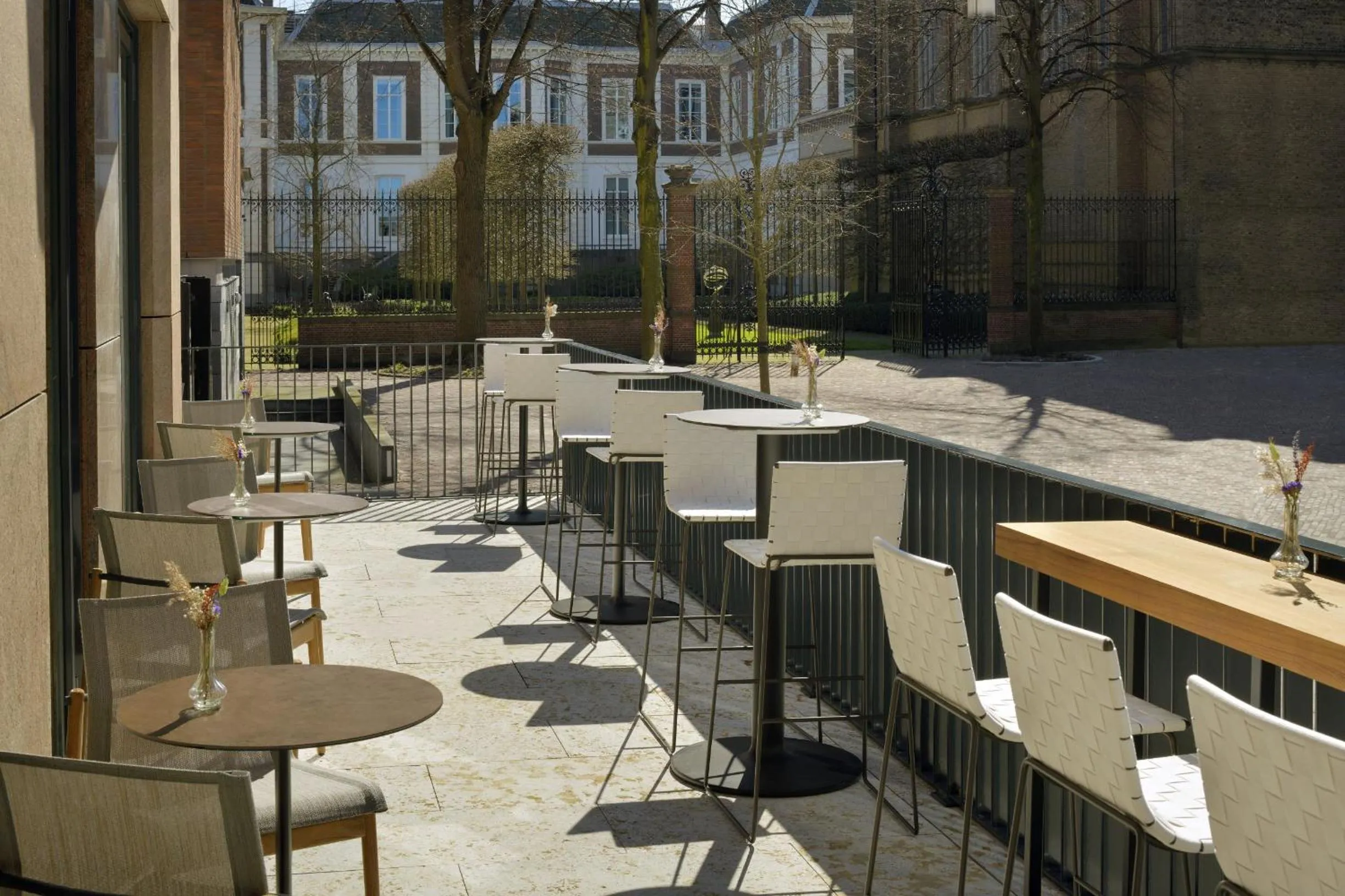 Patio in Mövenpick Hotel The Hague