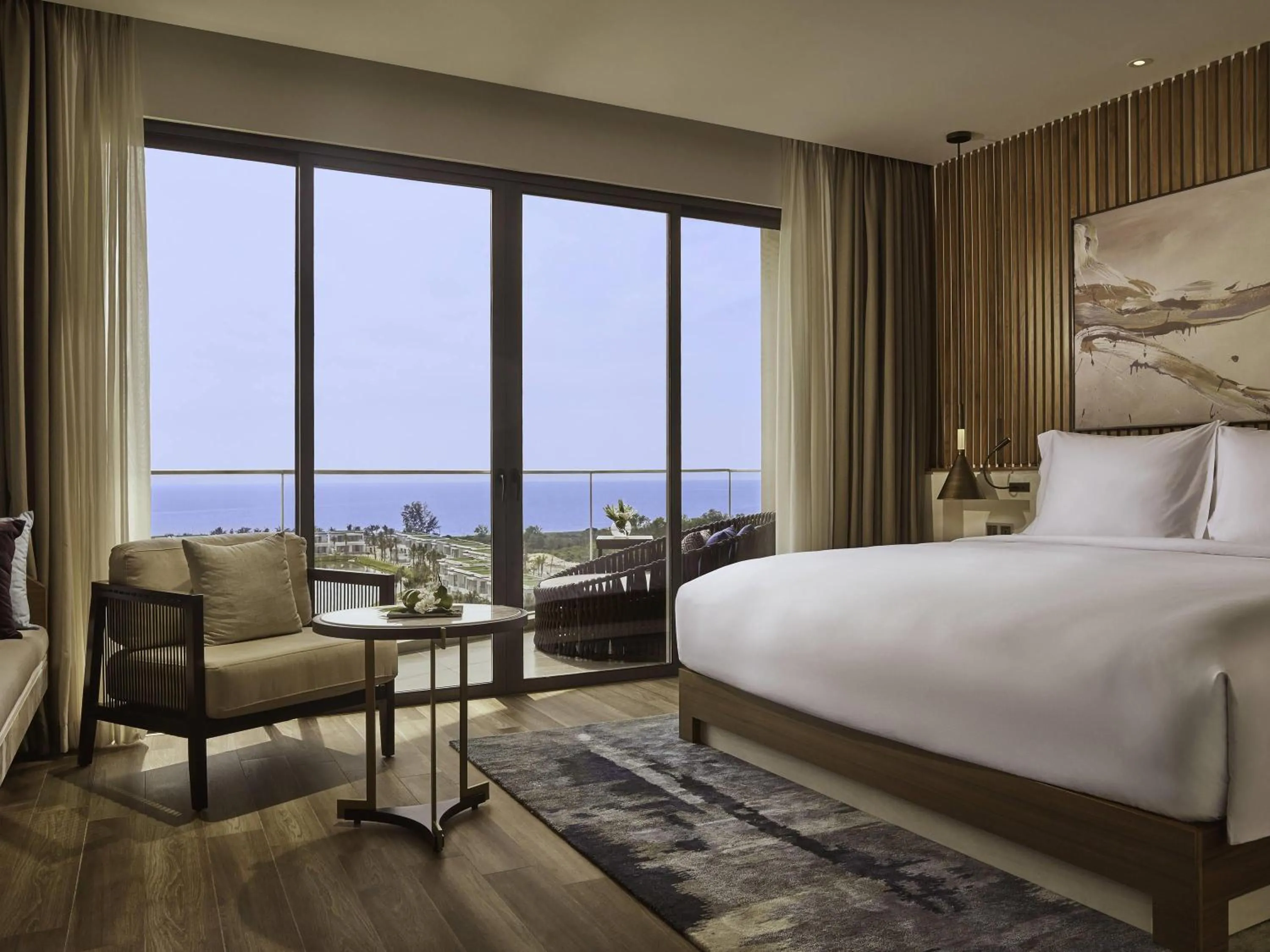 Bedroom, Bed in Mövenpick Villas & Residences Phu Quoc