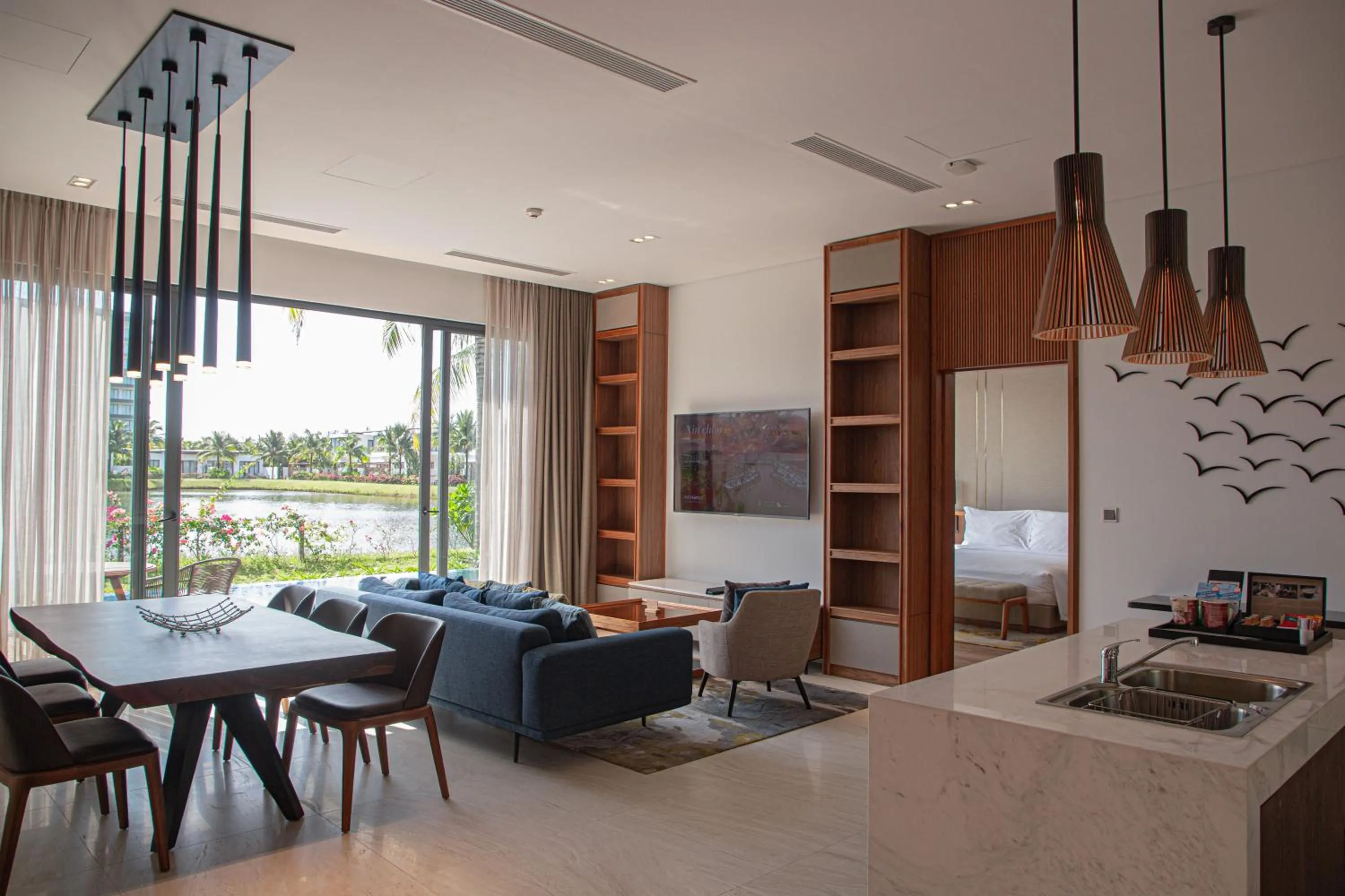 Lake view in Mövenpick Villas & Residences Phu Quoc