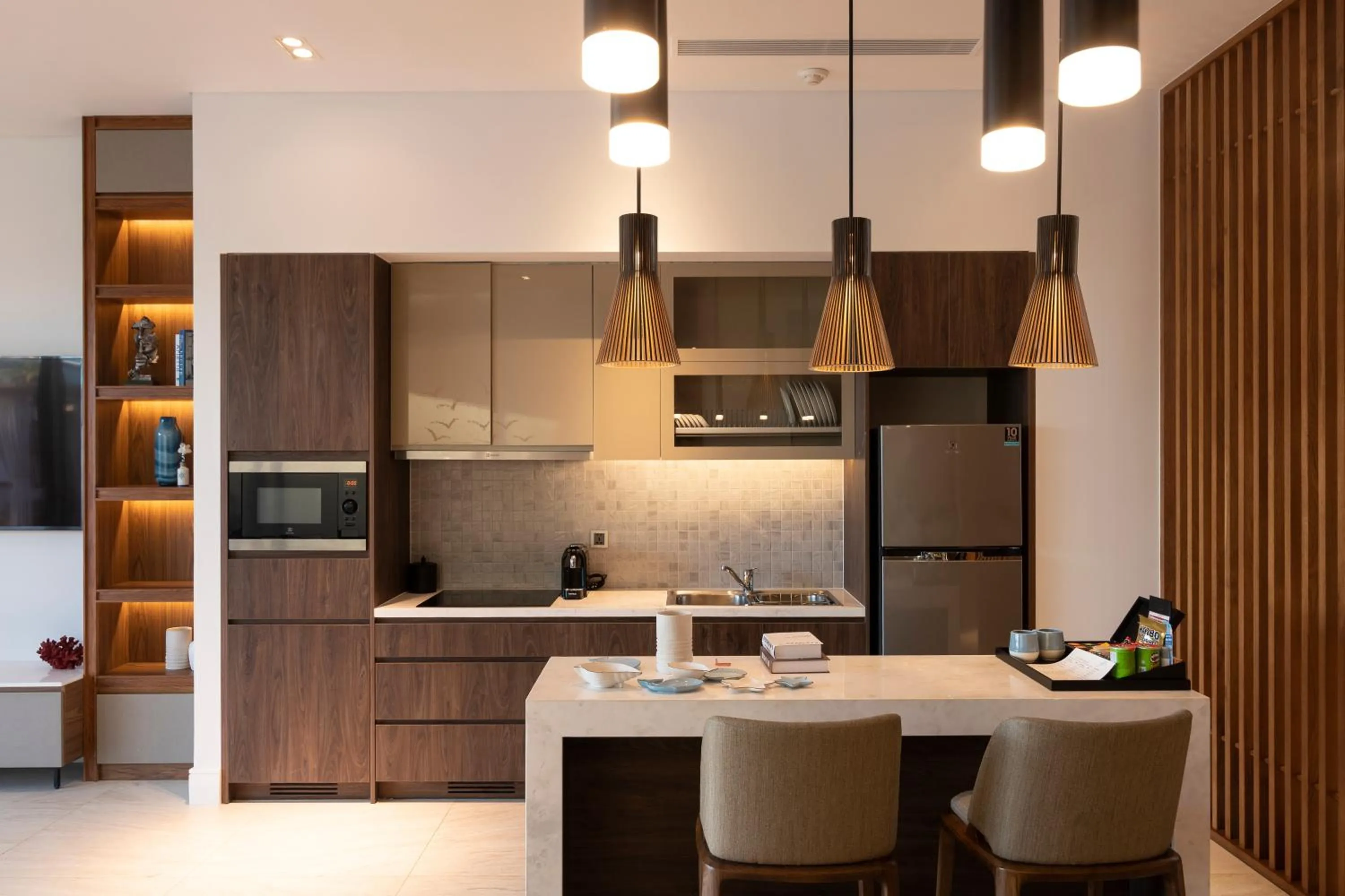 kitchen in Mövenpick Villas & Residences Phu Quoc