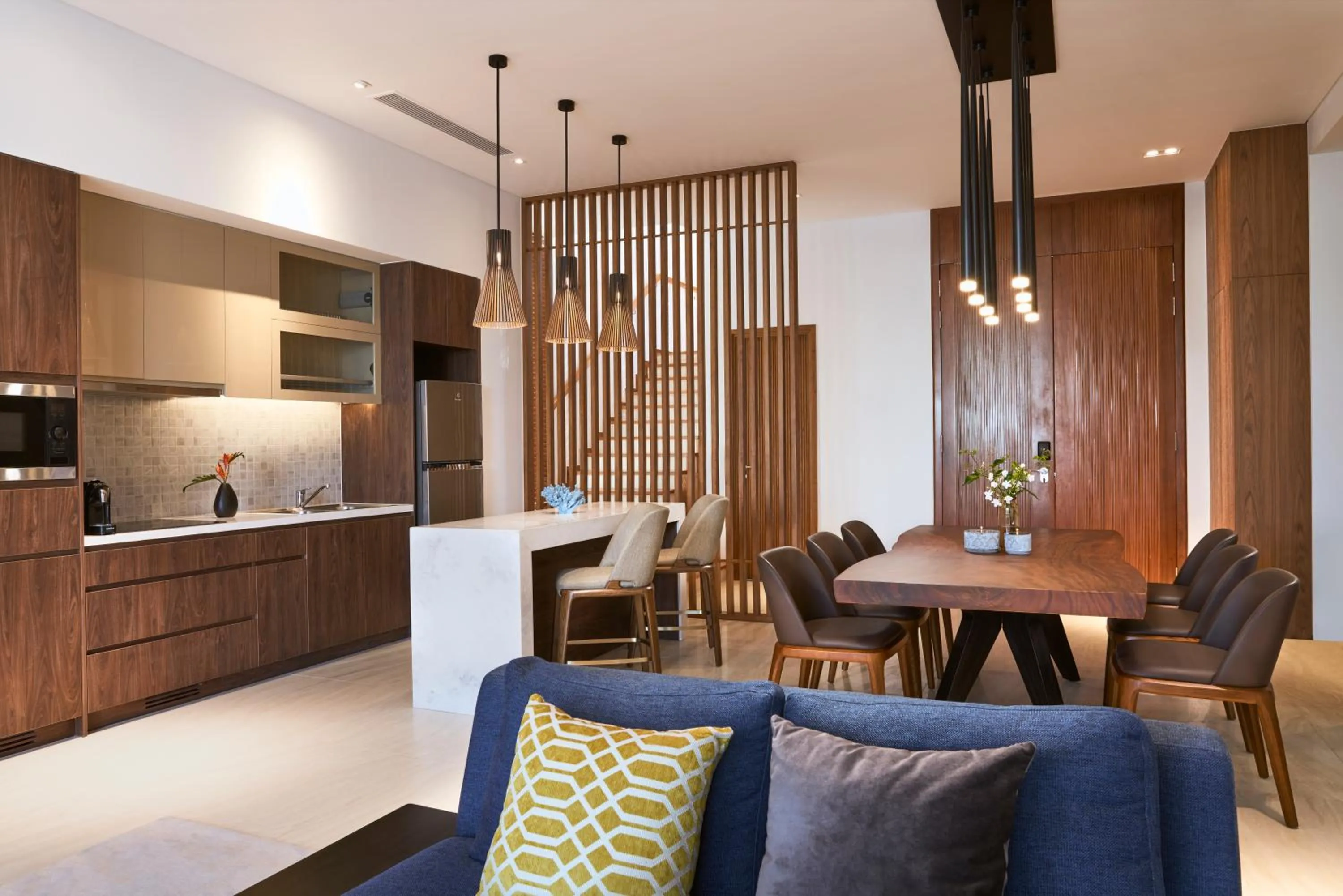 Living room in Mövenpick Villas & Residences Phu Quoc