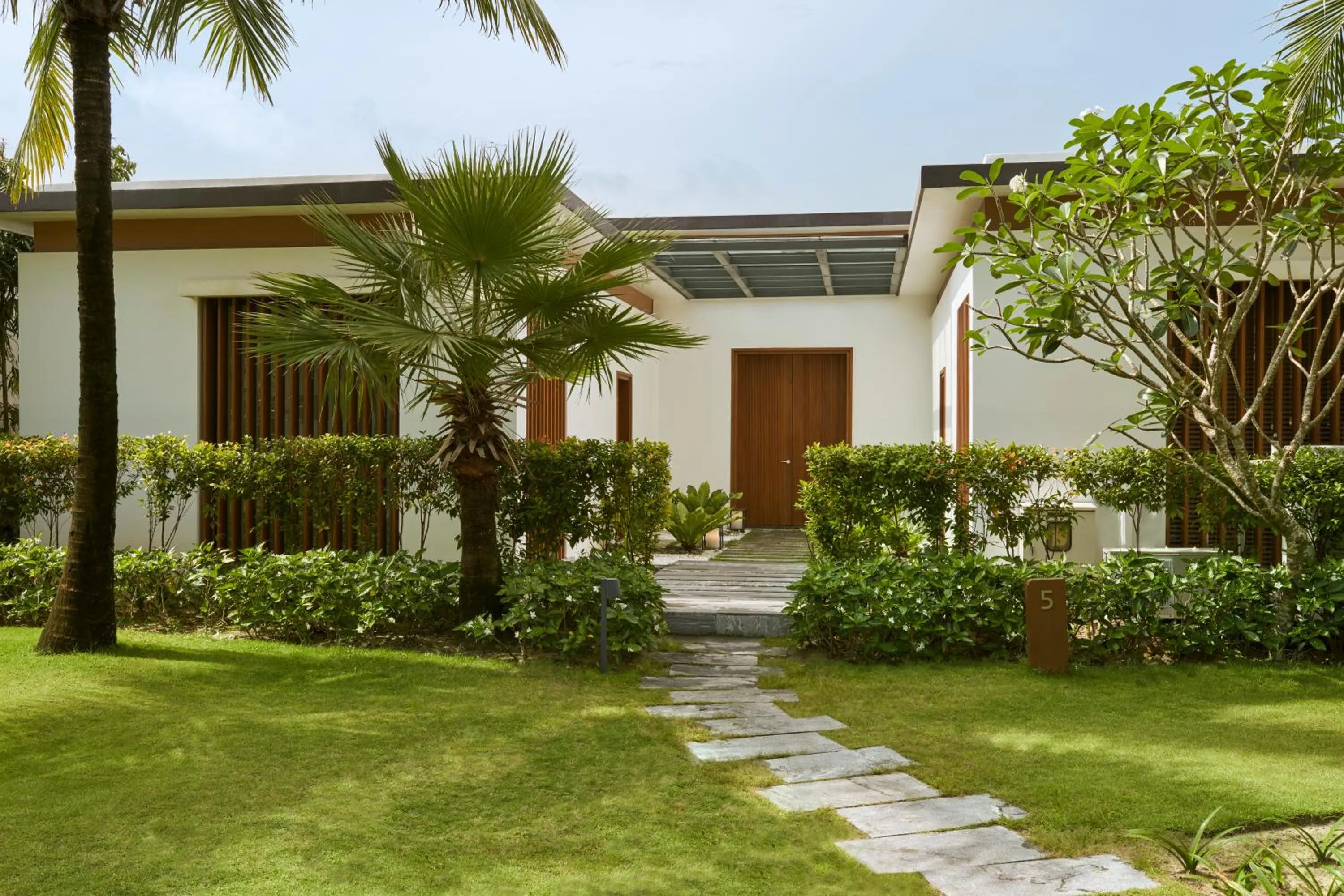 Garden view in Mövenpick Villas & Residences Phu Quoc