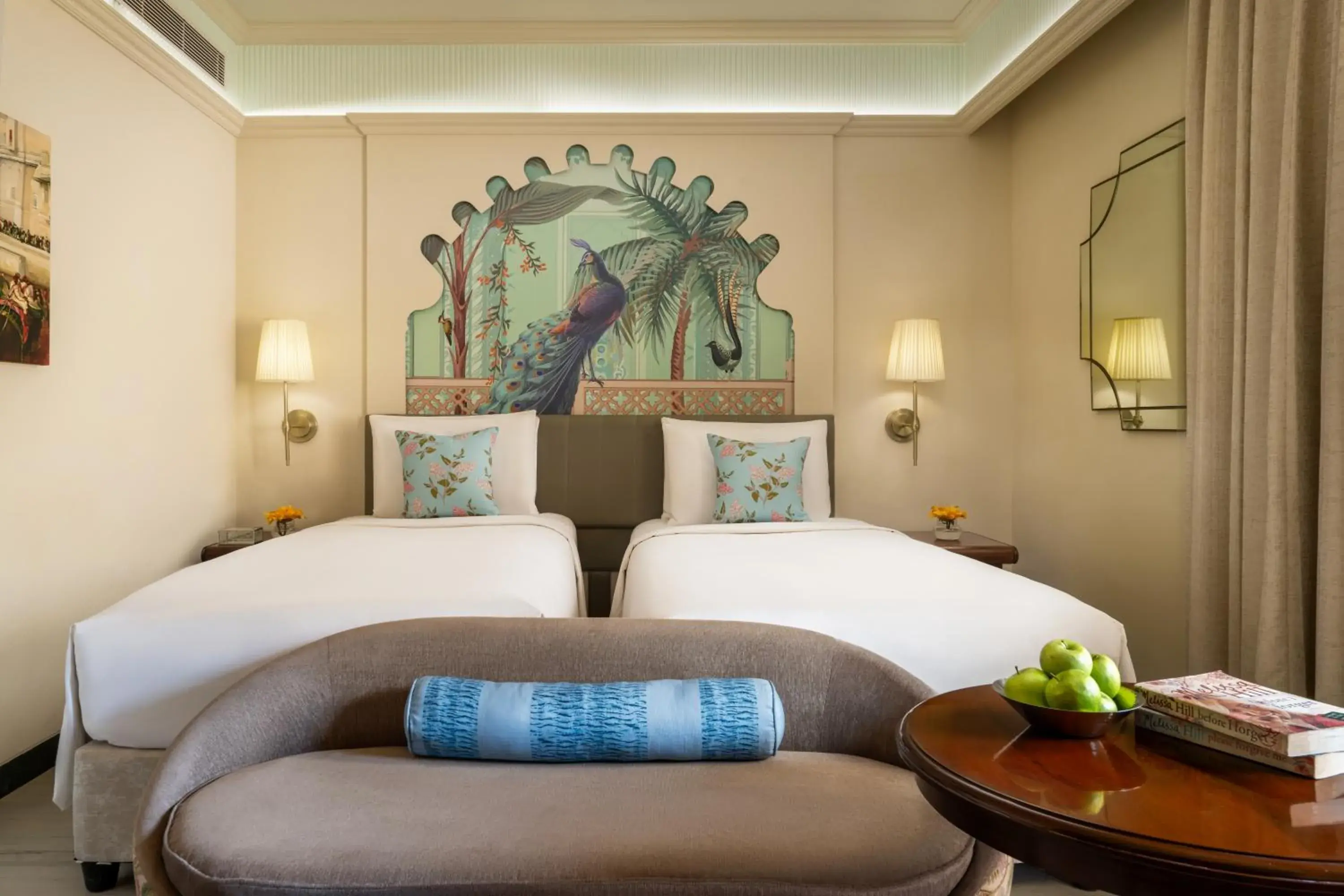 Deluxe Room Twin Bed in Taj Gorbandh Palace, Jaisalmer Deluxe Room Twin Bed in Taj Gorbandh Palace, Jaisalmer