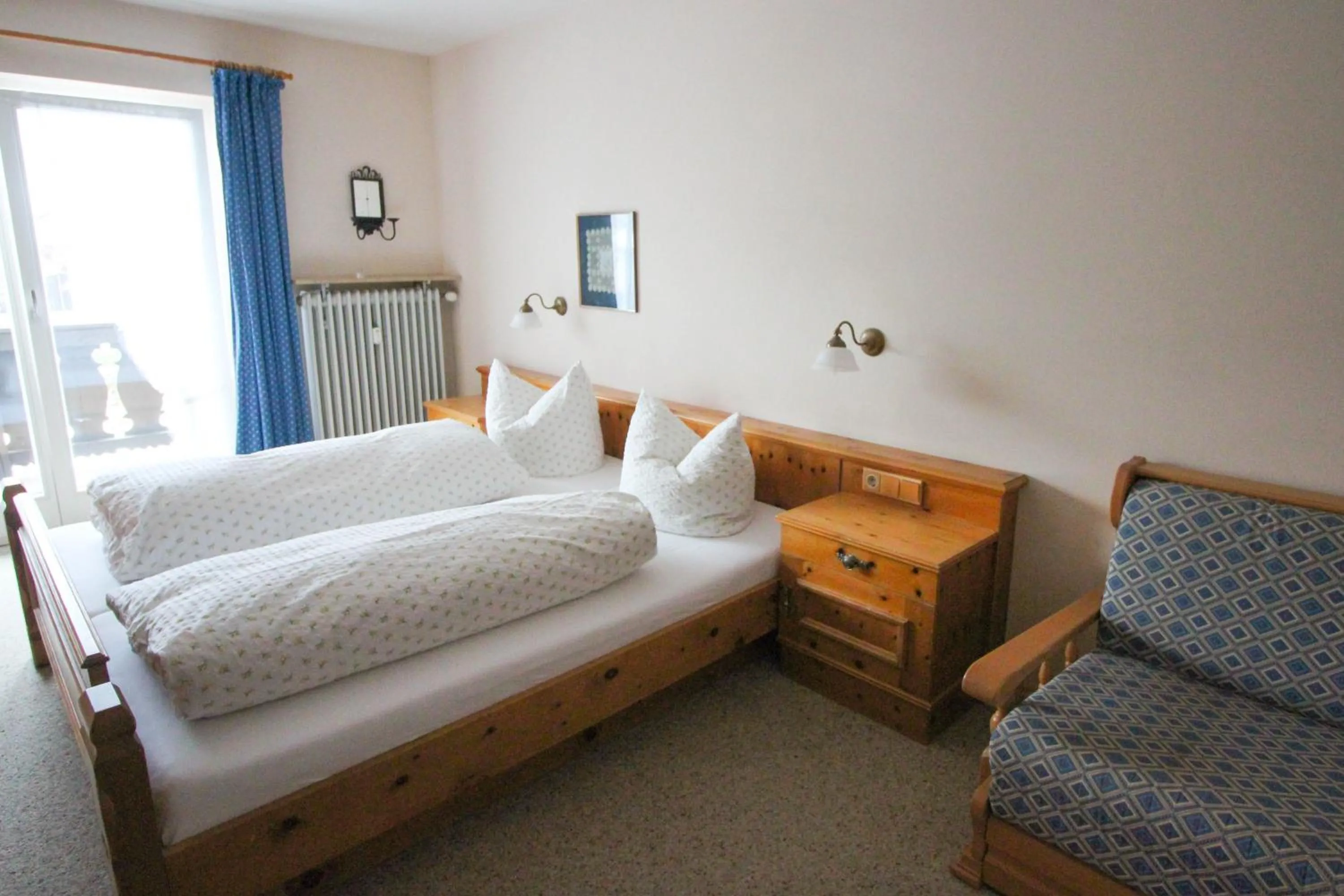 Bed in Apartments- und Ferienhaus Anton