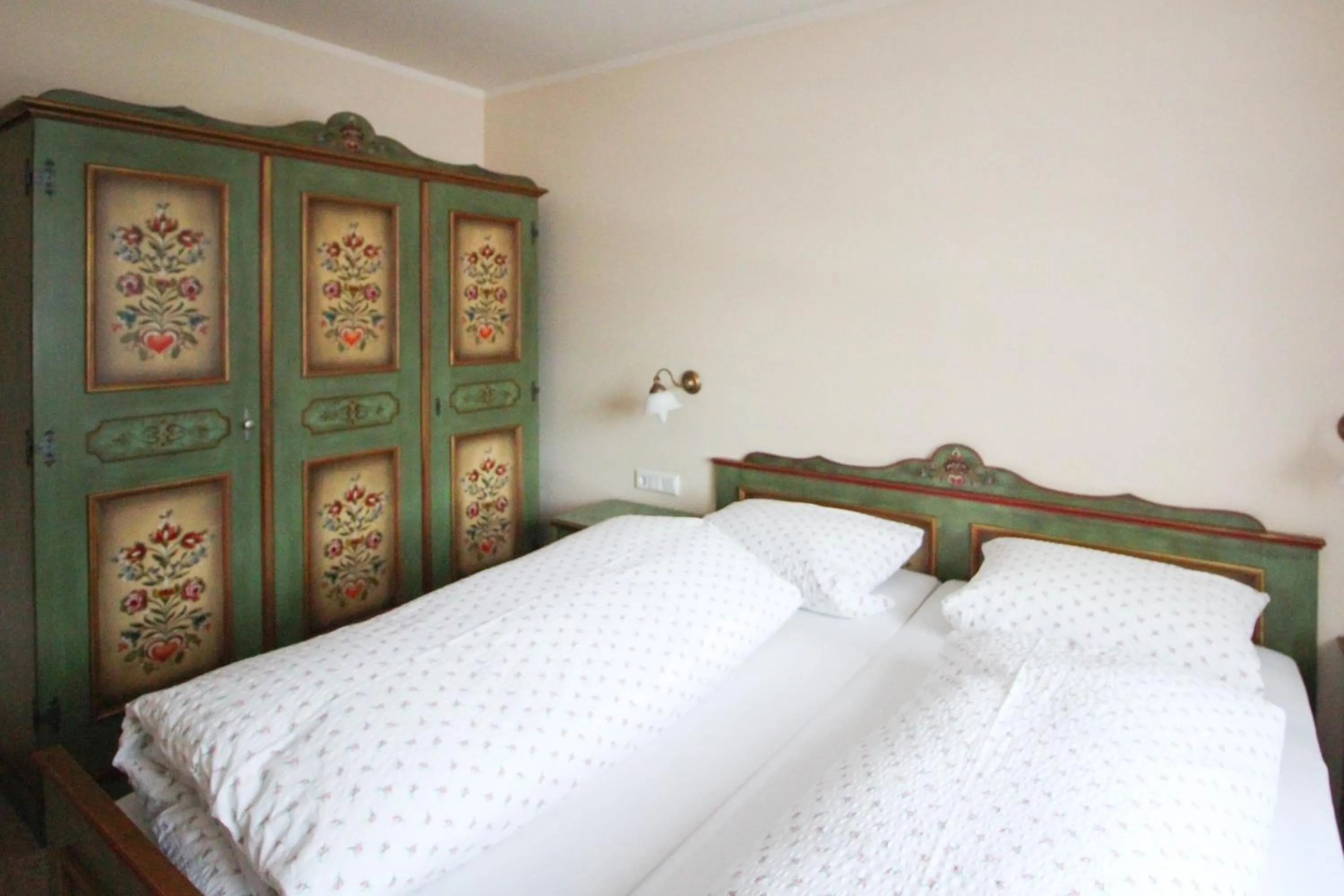 Bed in Apartments- und Ferienhaus Anton