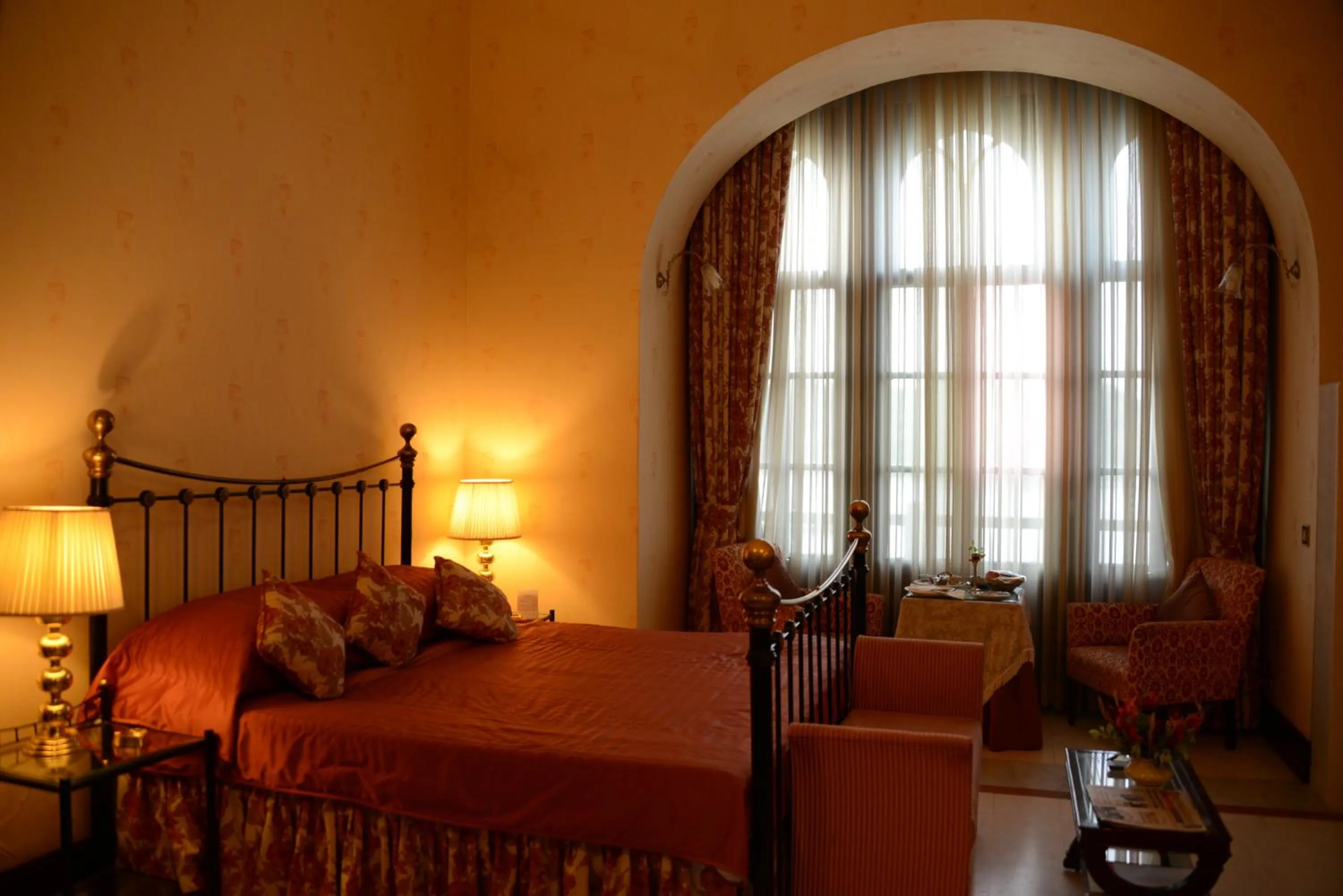 Bed in Gajner Palace-Heritage by HRH Group of Hotels