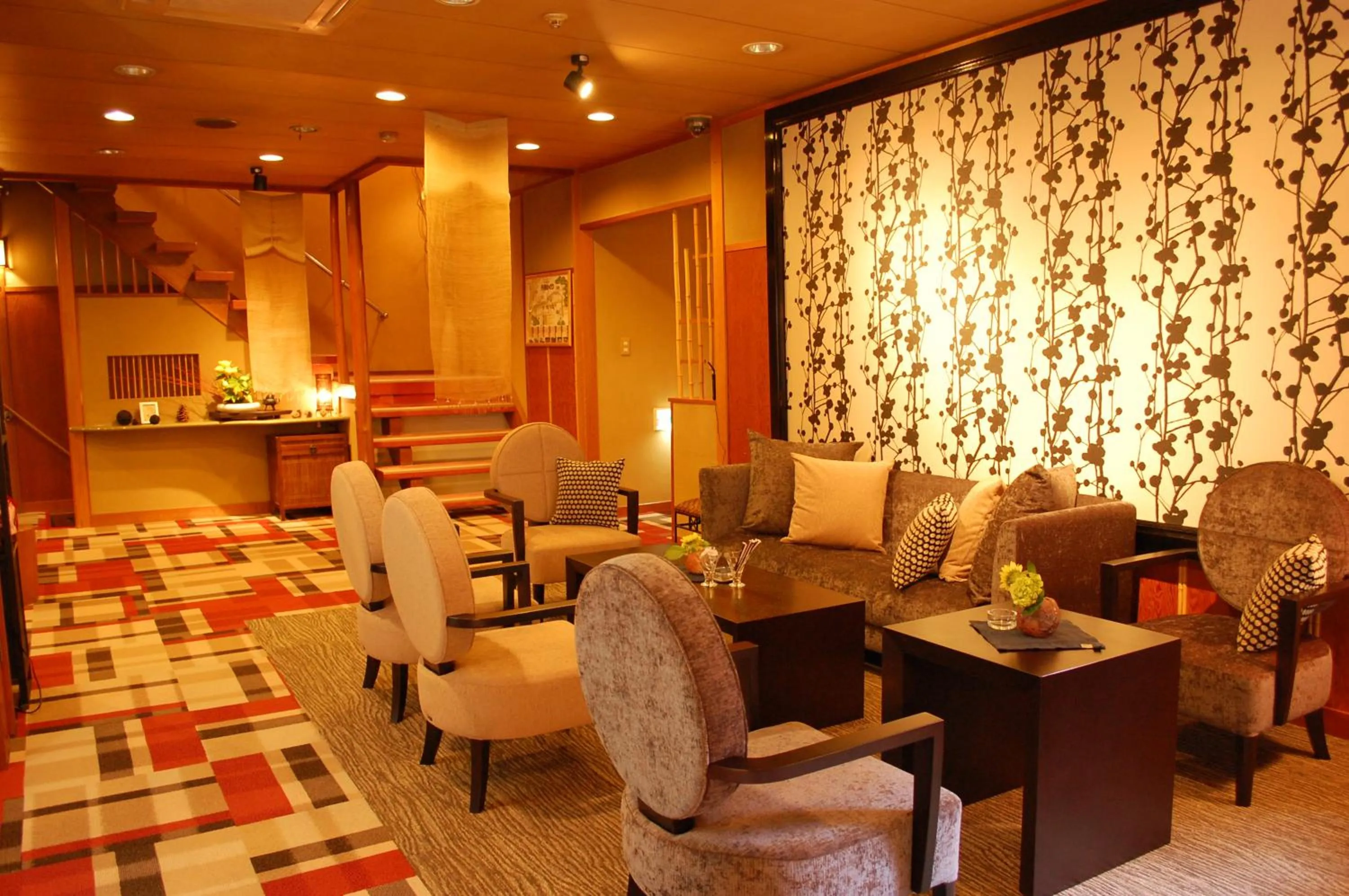 Lobby or reception in Kinosaki Tenboen