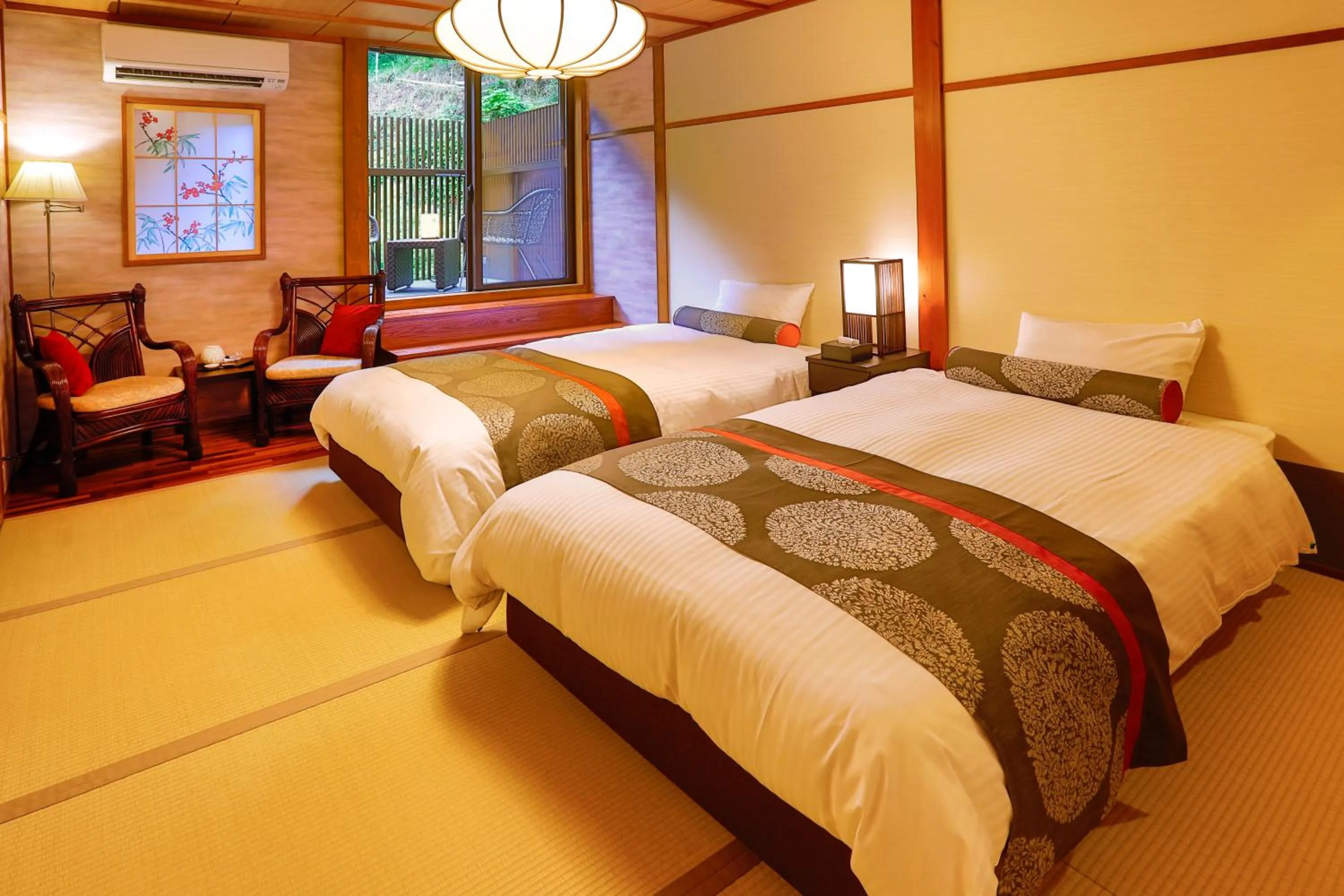 Bed in Kinosaki Tenboen