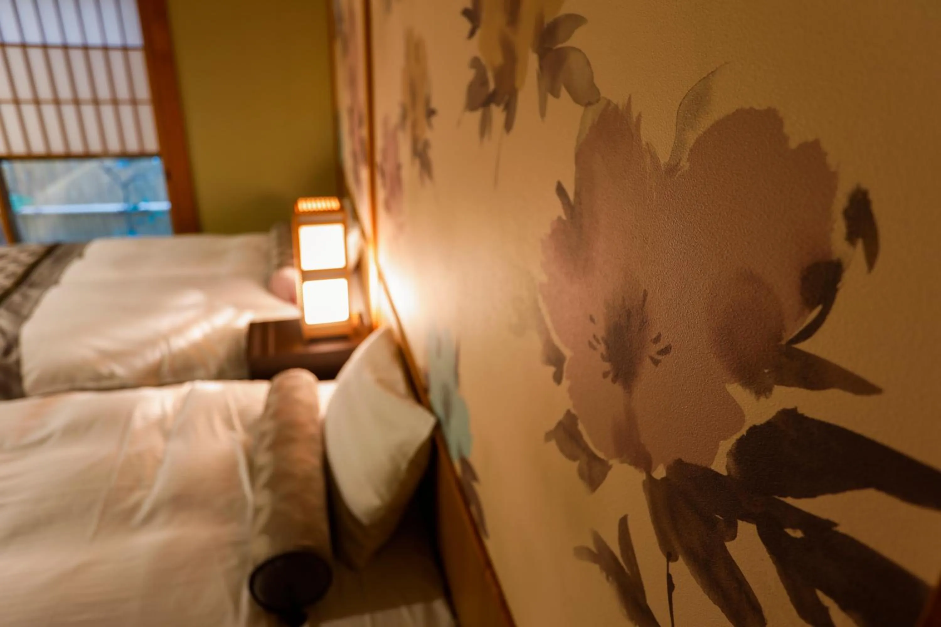 Bed in Kinosaki Tenboen