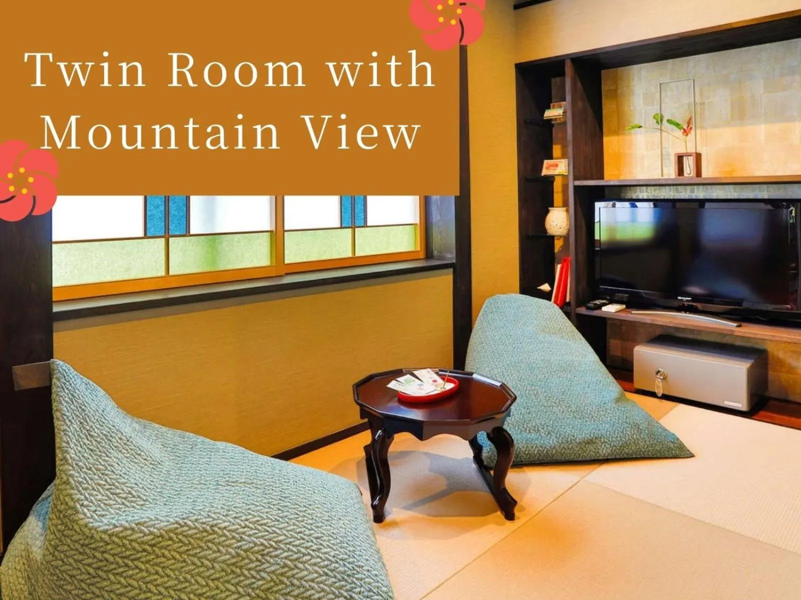 Photo of the whole room, Bed in Kinosaki Tenboen