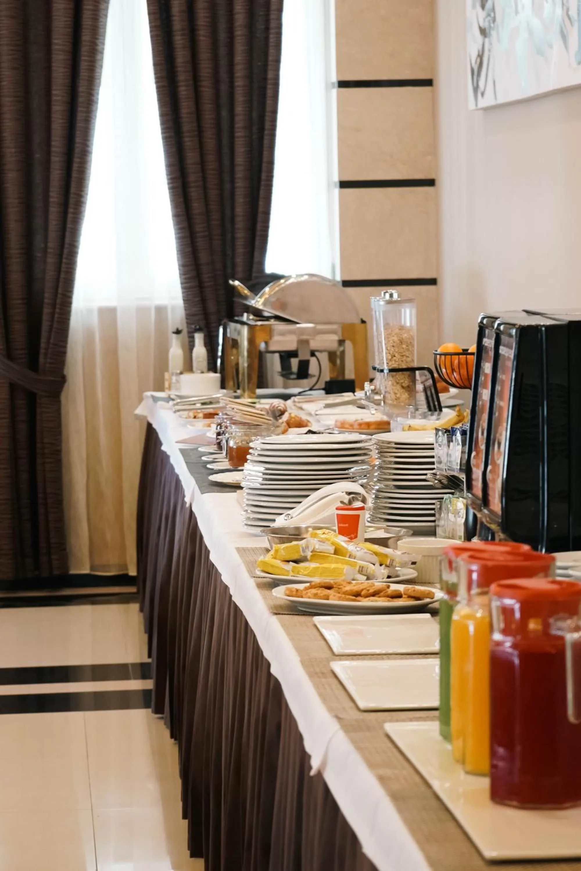 Buffet breakfast in Hotel Kristal