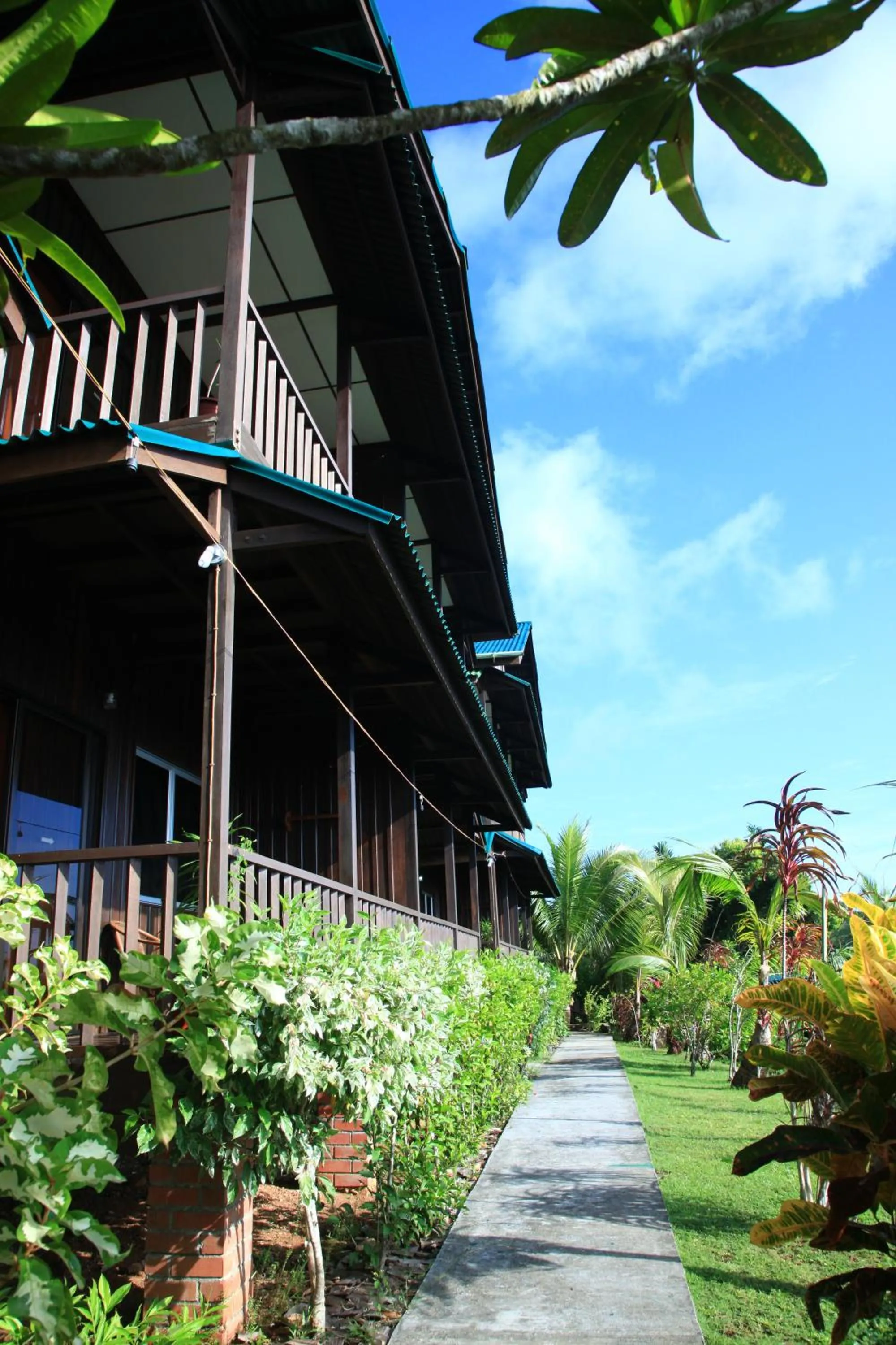 Facade/entrance in Rose Garden Resort
