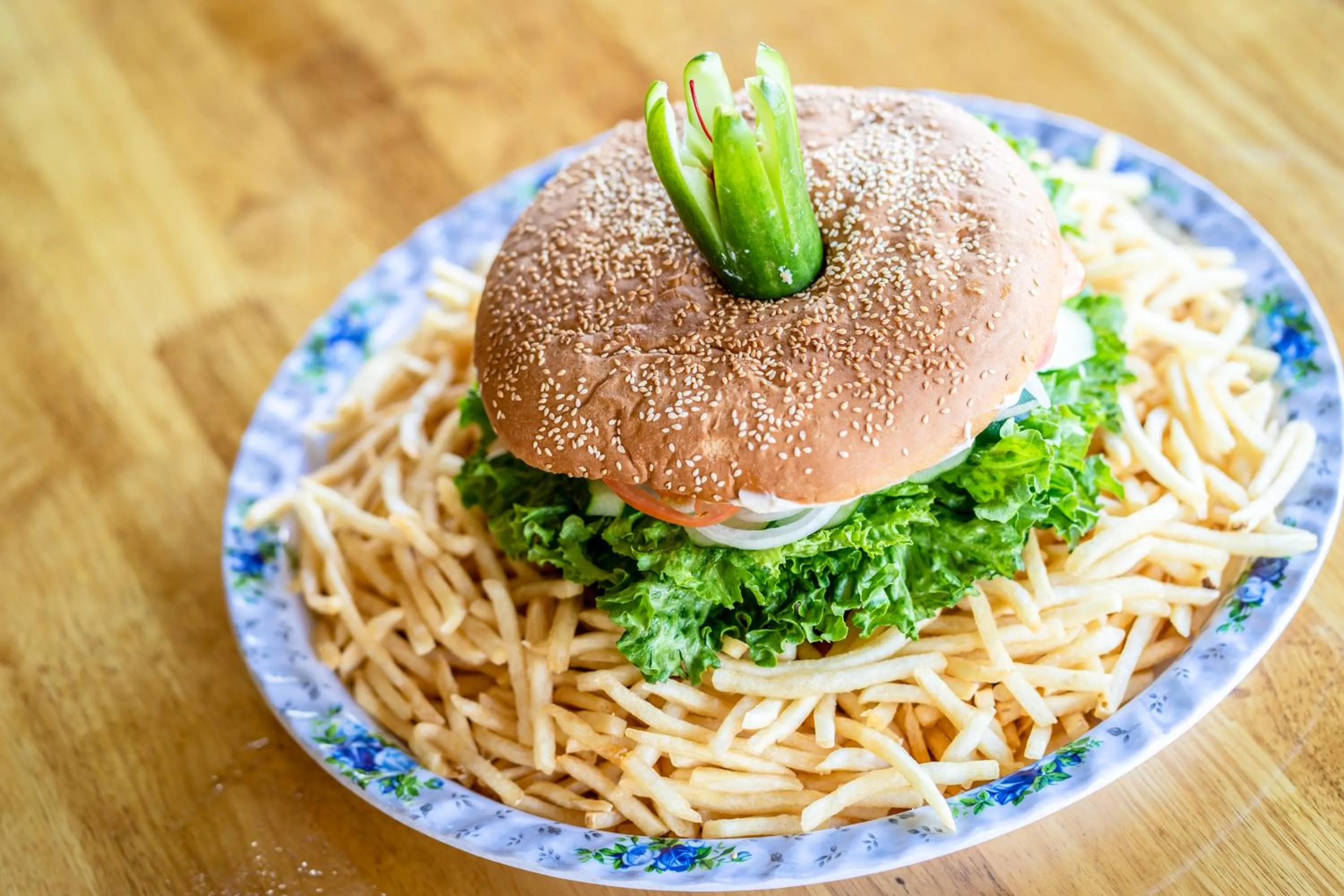 Food close-up in Rose Garden Resort